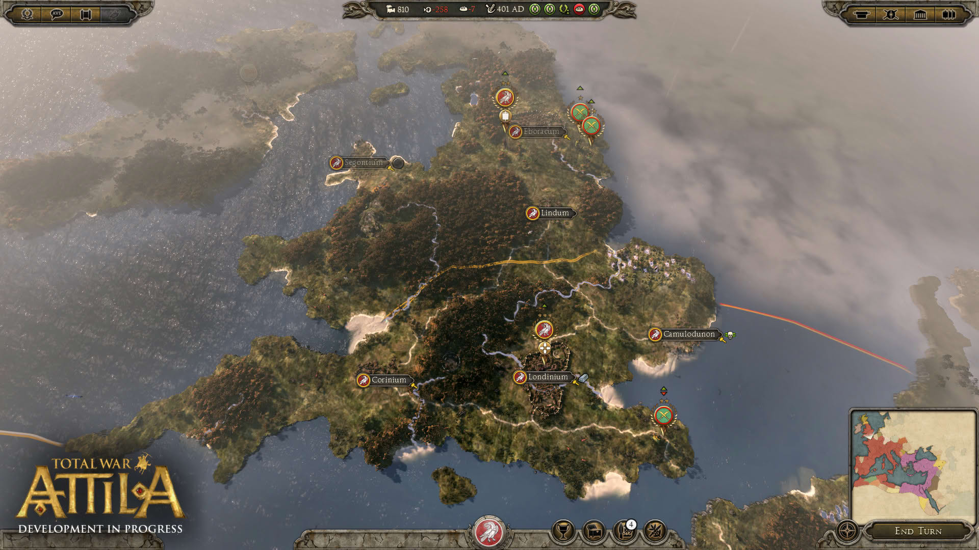 Screenshot for Total War: Attila