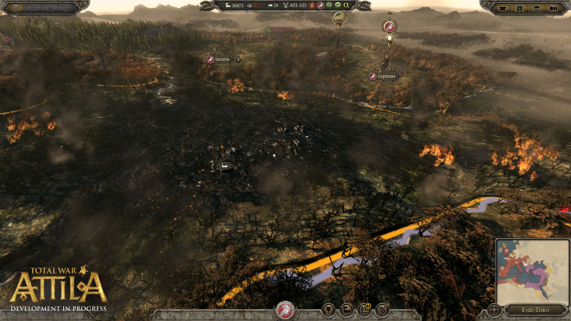 Screenshot for Total War: Attila