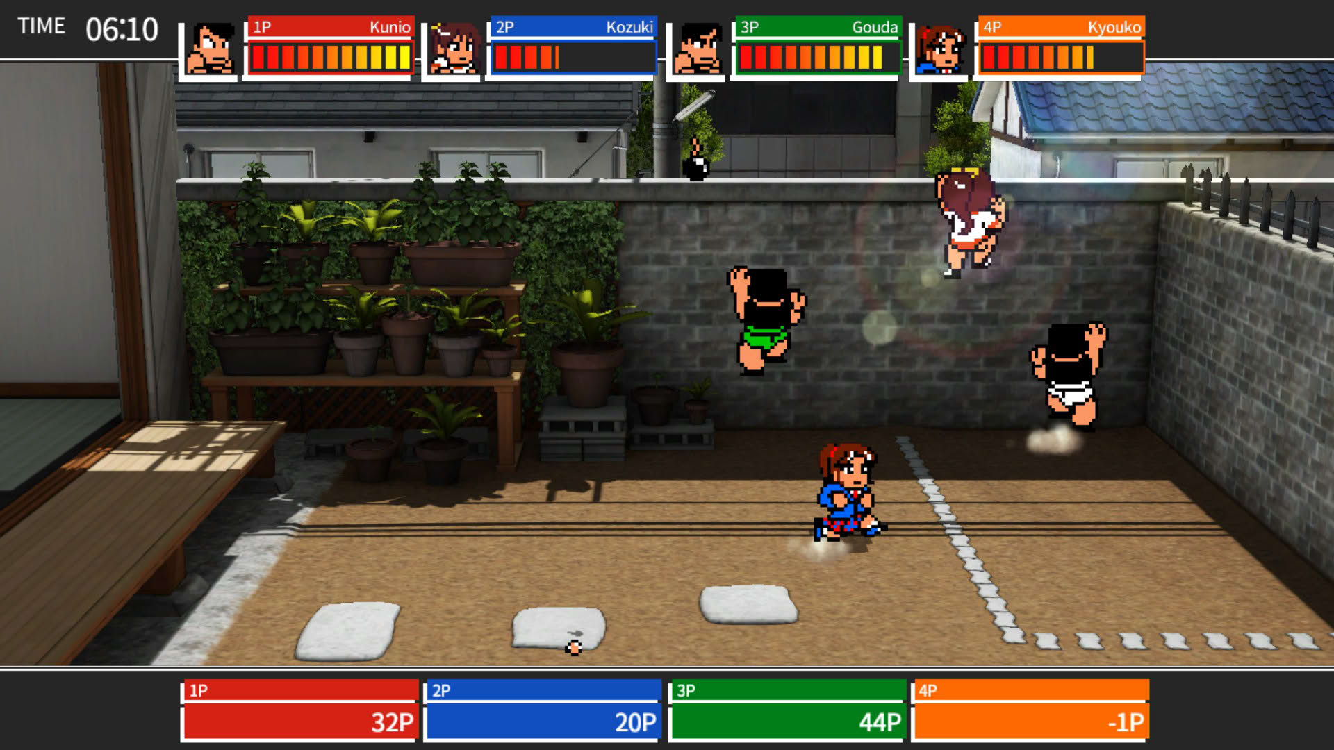 Screenshot for River City Super Sports Challenge: All Stars Special