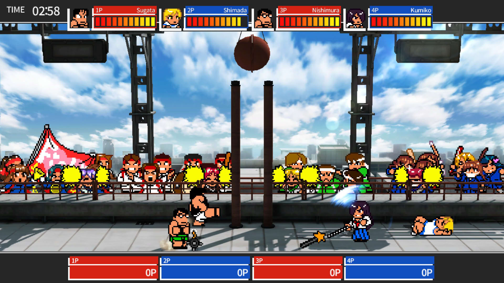 Screenshot for River City Super Sports Challenge: All Stars Special