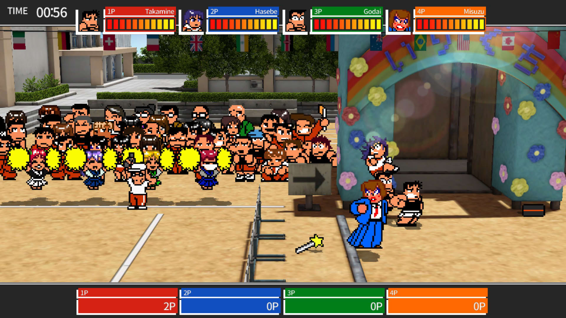Screenshot for River City Super Sports Challenge: All Stars Special