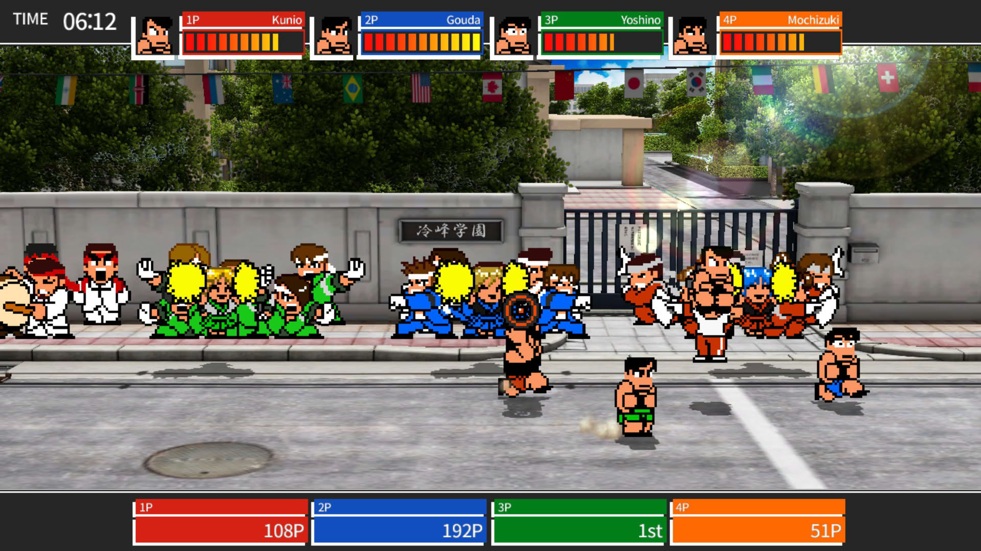 Screenshot for River City Super Sports Challenge: All Stars Special