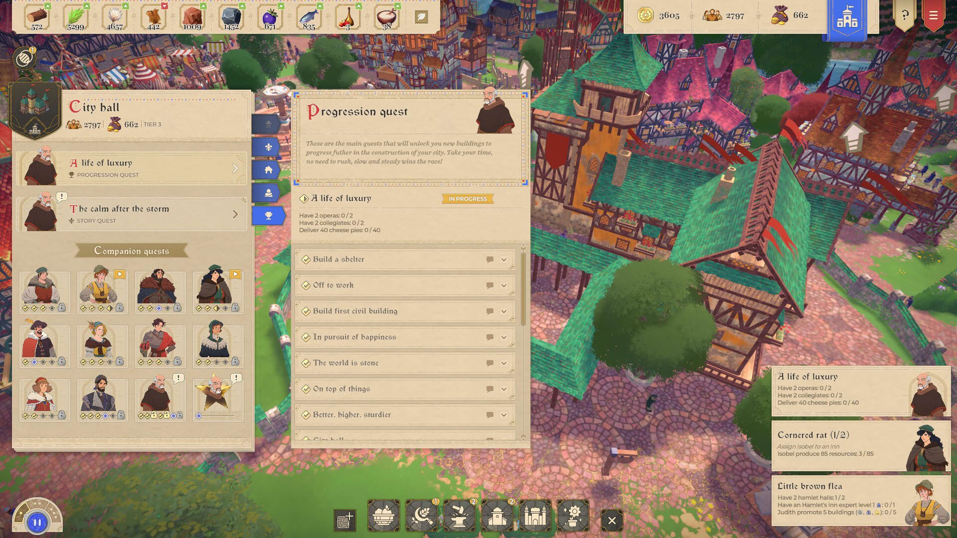 Screenshot for City Tales: Medieval Era