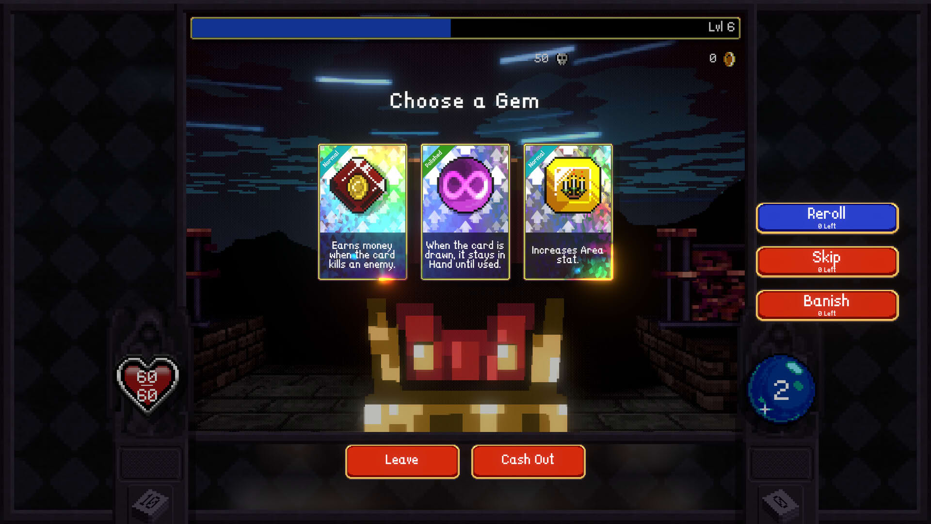 Screenshot for Vampire Crawlers: The Turbo Wildcard from Vampire Survivors