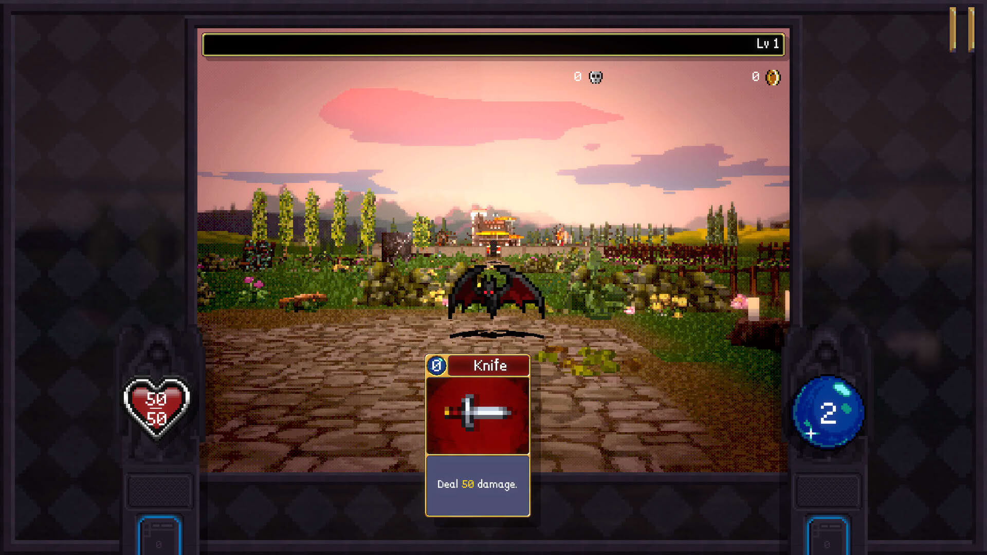 Screenshot for Vampire Crawlers: The Turbo Wildcard from Vampire Survivors