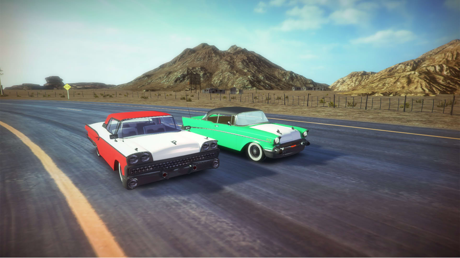 Screenshot for Motorama: Classic Racing