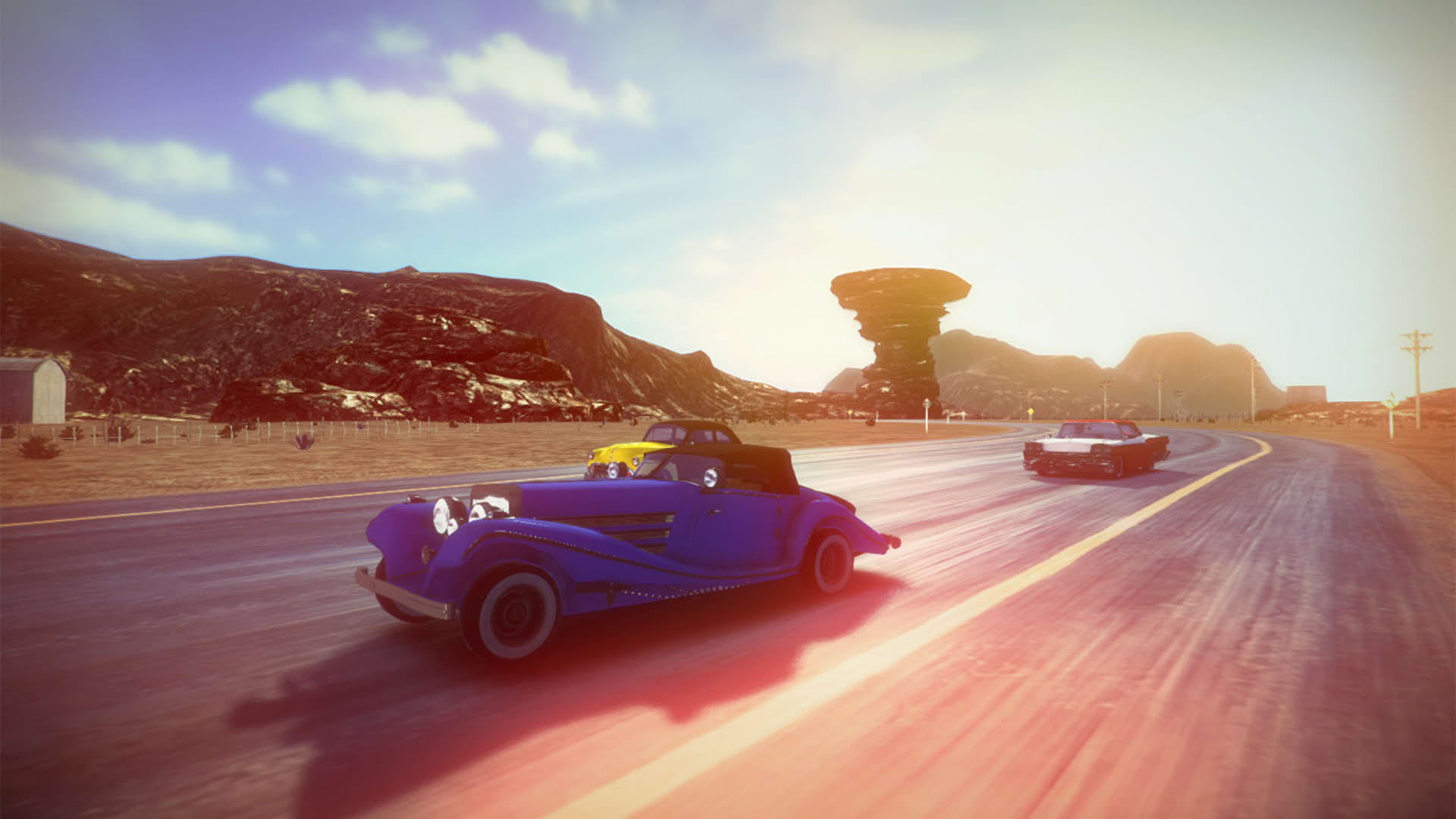 Screenshot for Motorama: Classic Racing