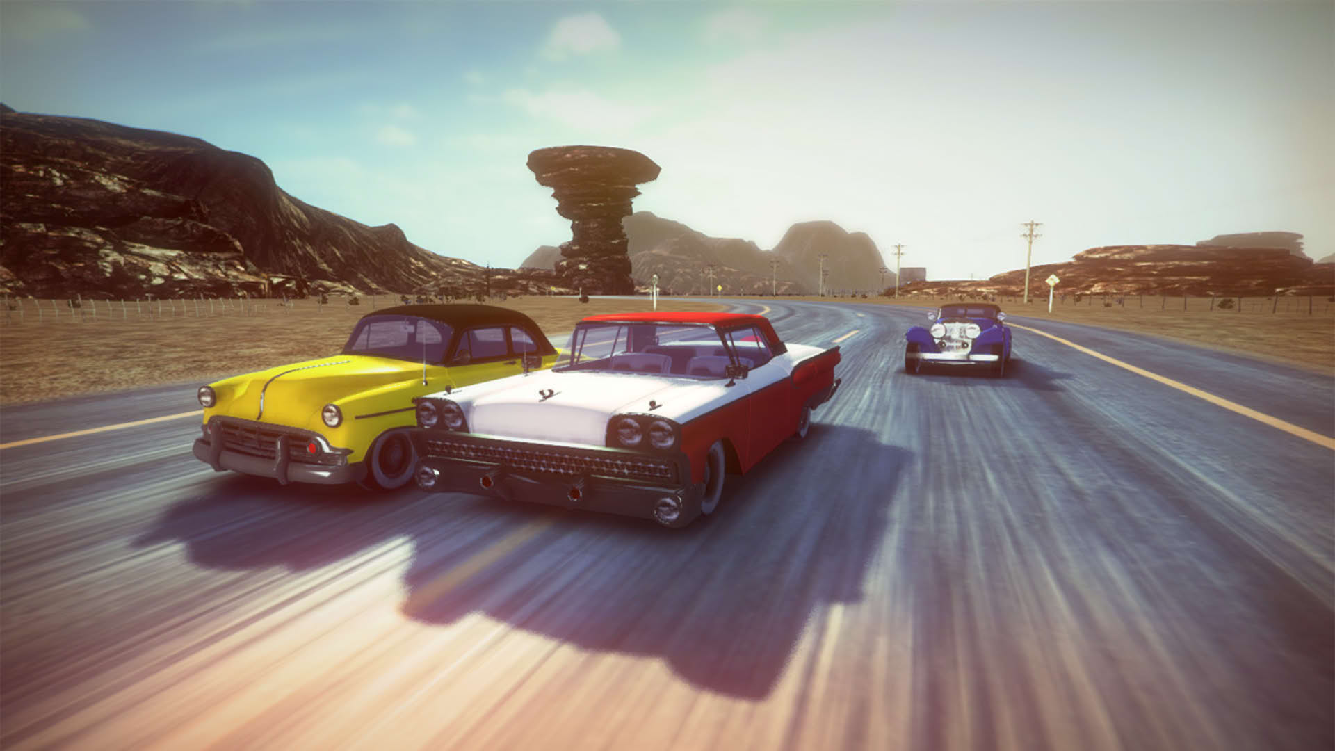 Screenshot for Motorama: Classic Racing