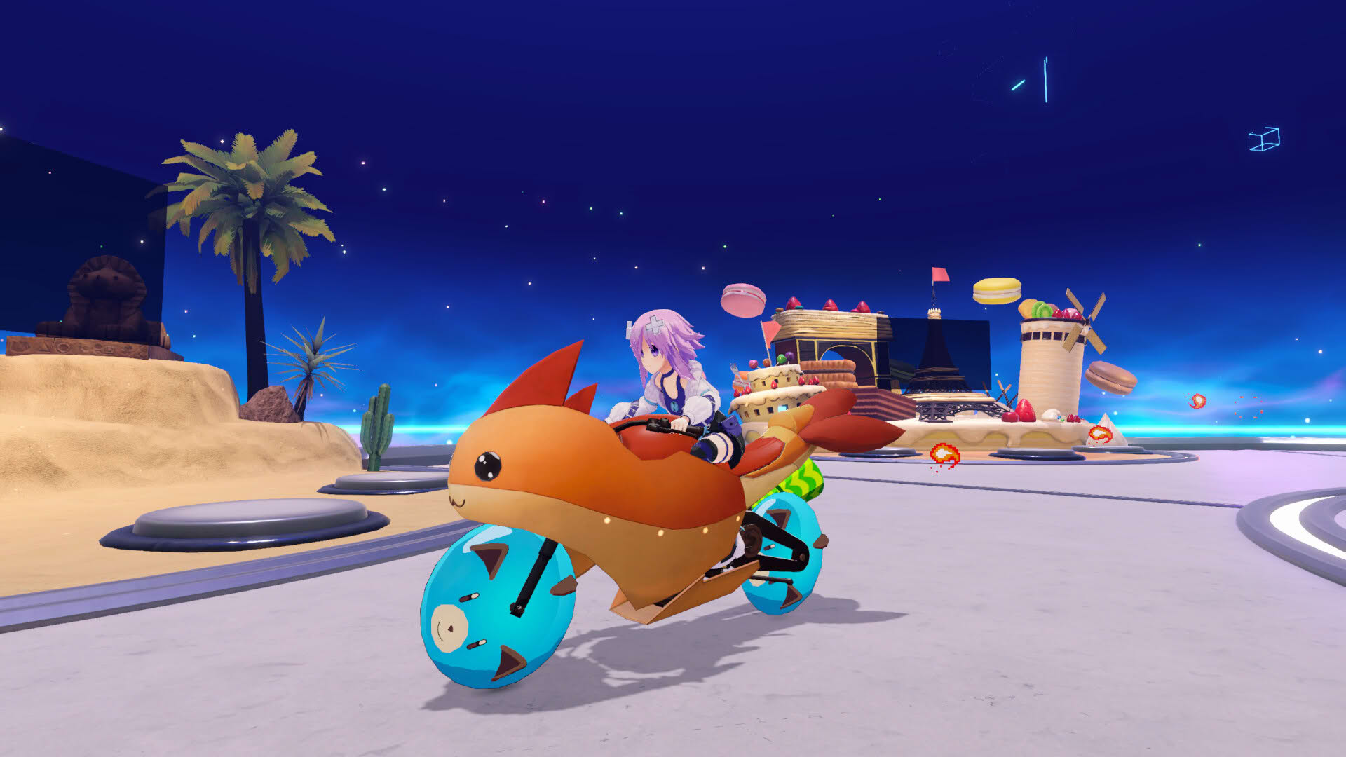 Screenshot for Neptunia Riders vs. Dogoos