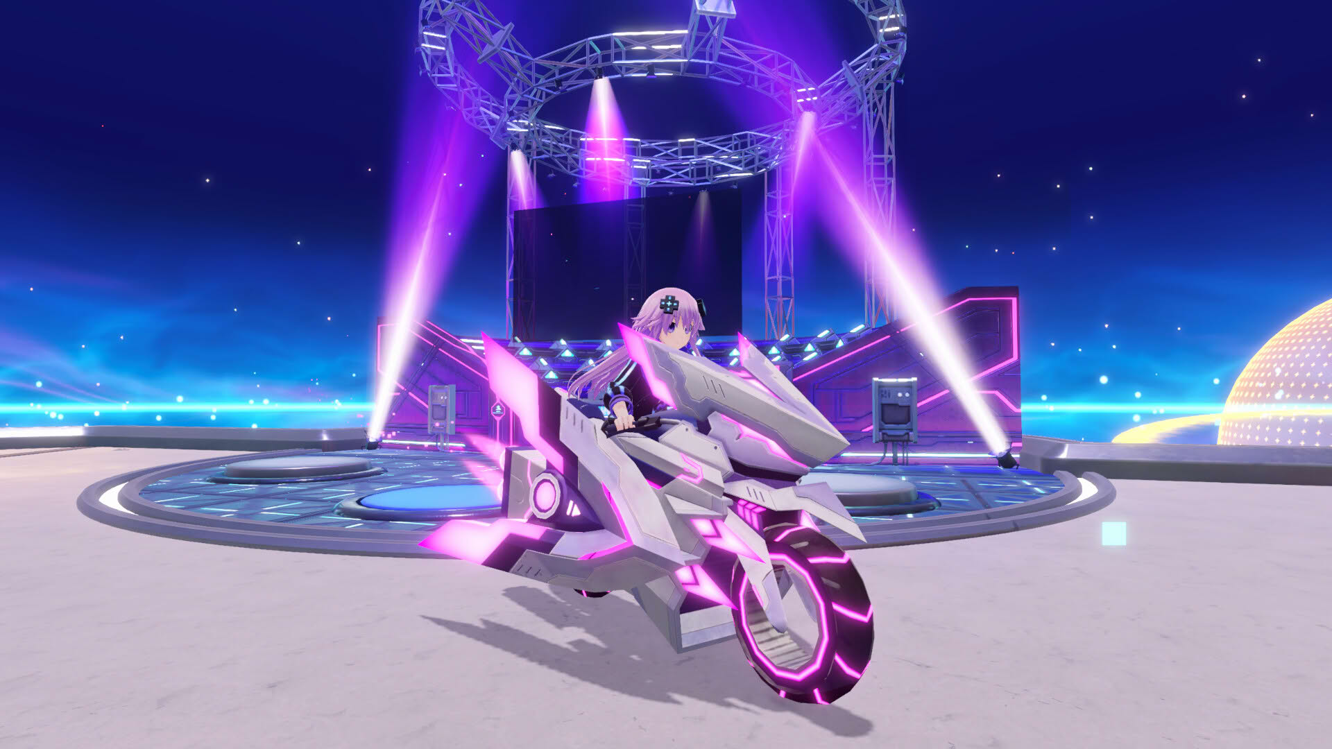 Screenshot for Neptunia Riders vs. Dogoos