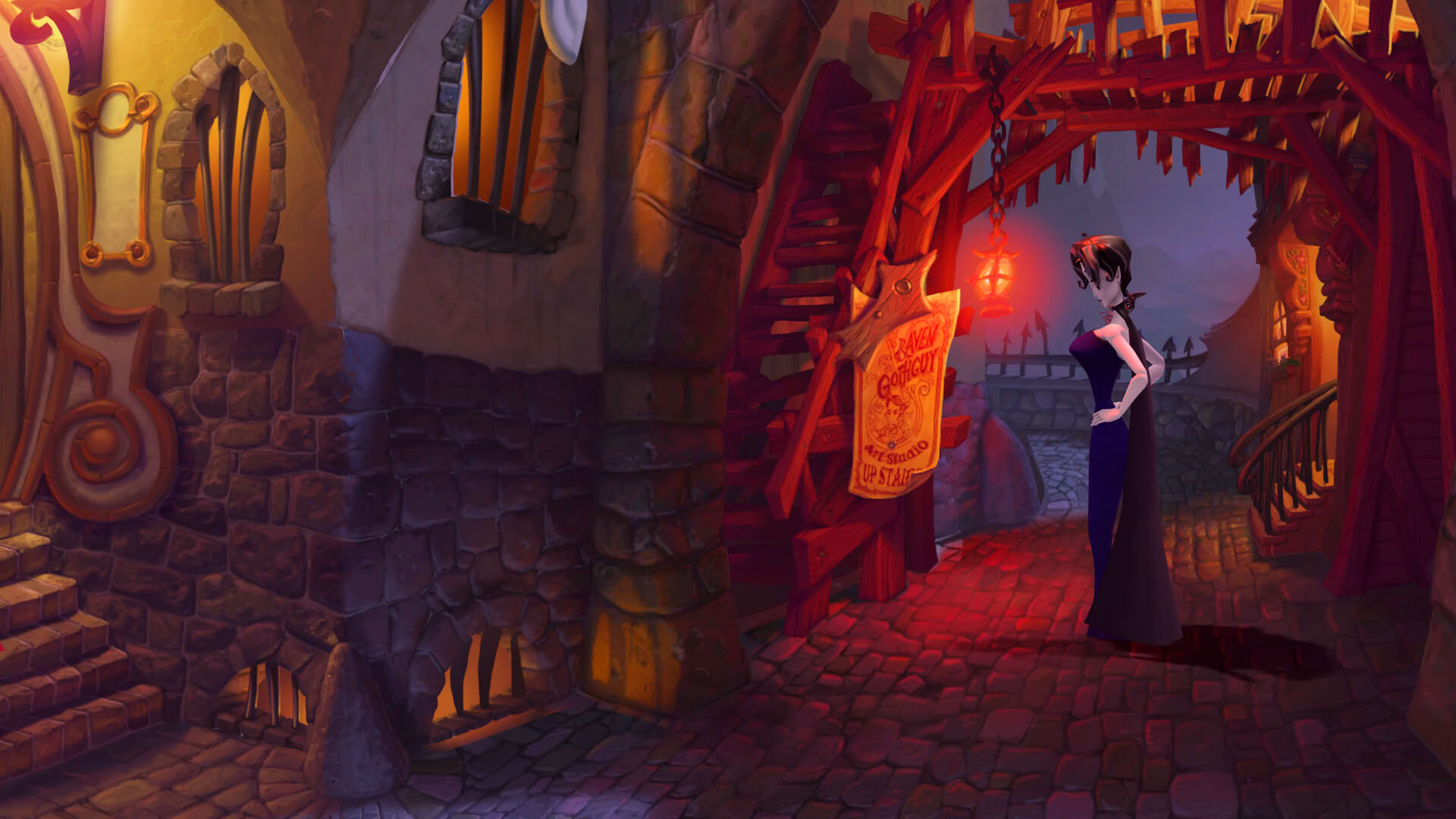 Screenshot for A Vampyre Story 2: A Bat's Tale