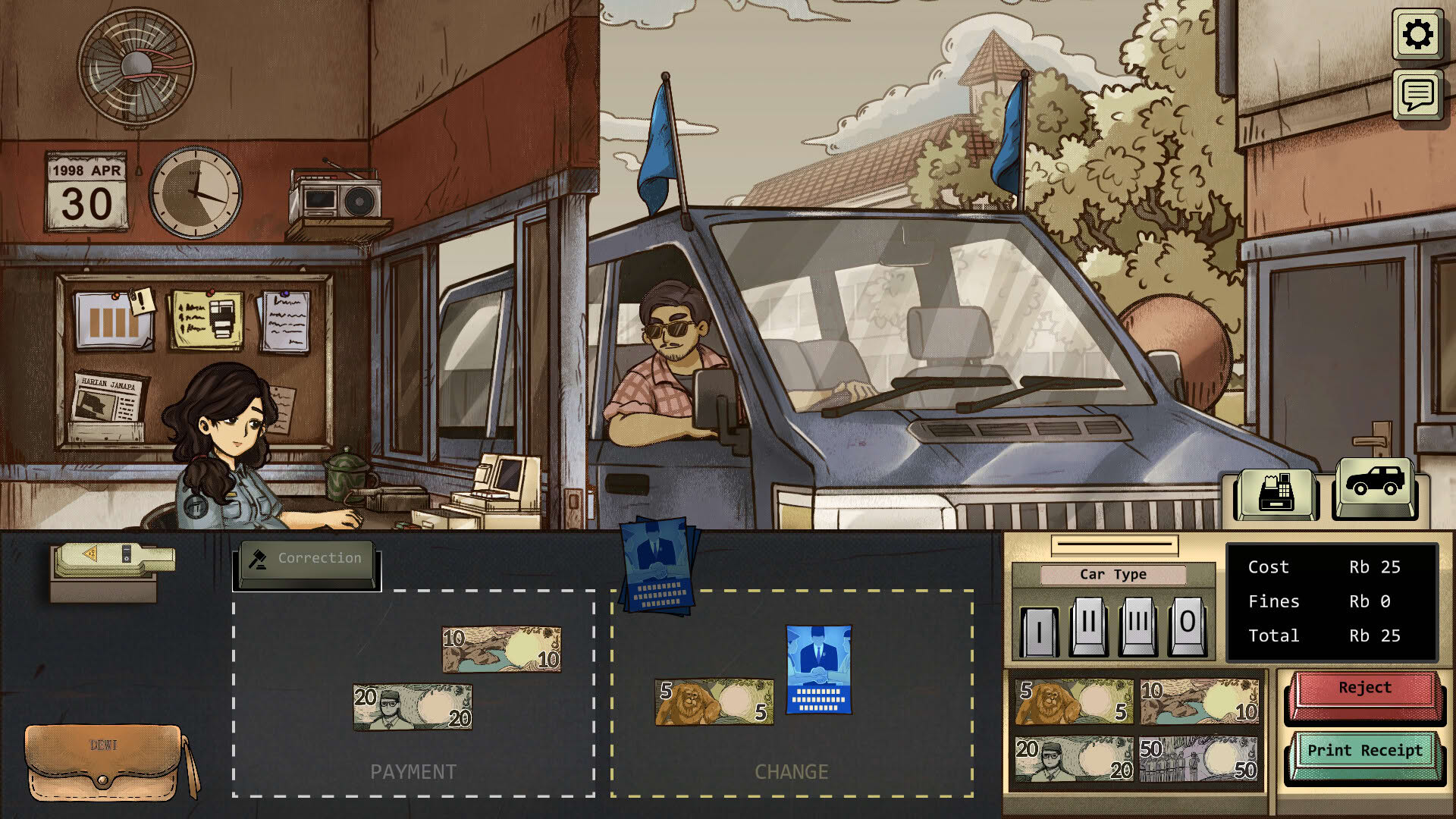 Screenshot for 1998: The Toll Keeper Story