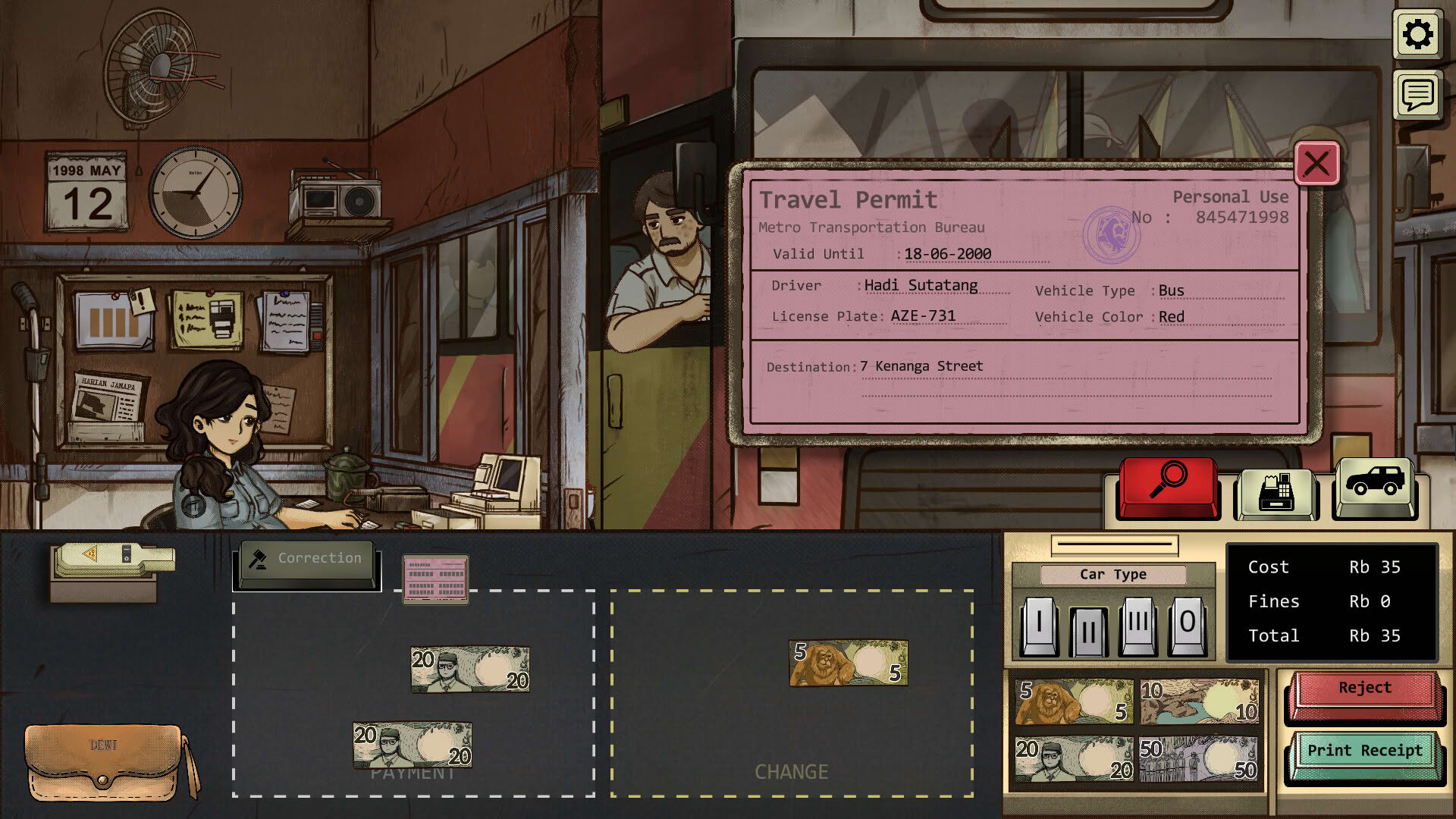 Screenshot for 1998: The Toll Keeper Story
