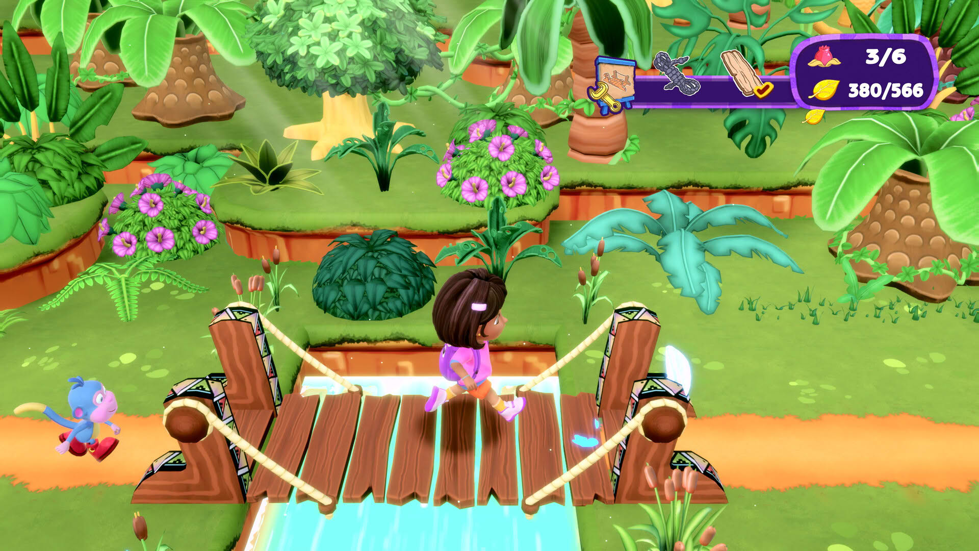 Screenshot for Dora: Rainforest Rescue