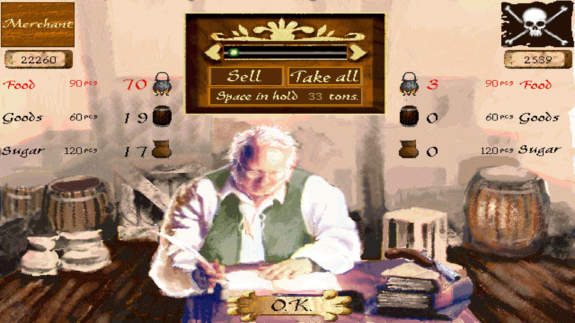 Screenshot for Sid Meier's Pirates!