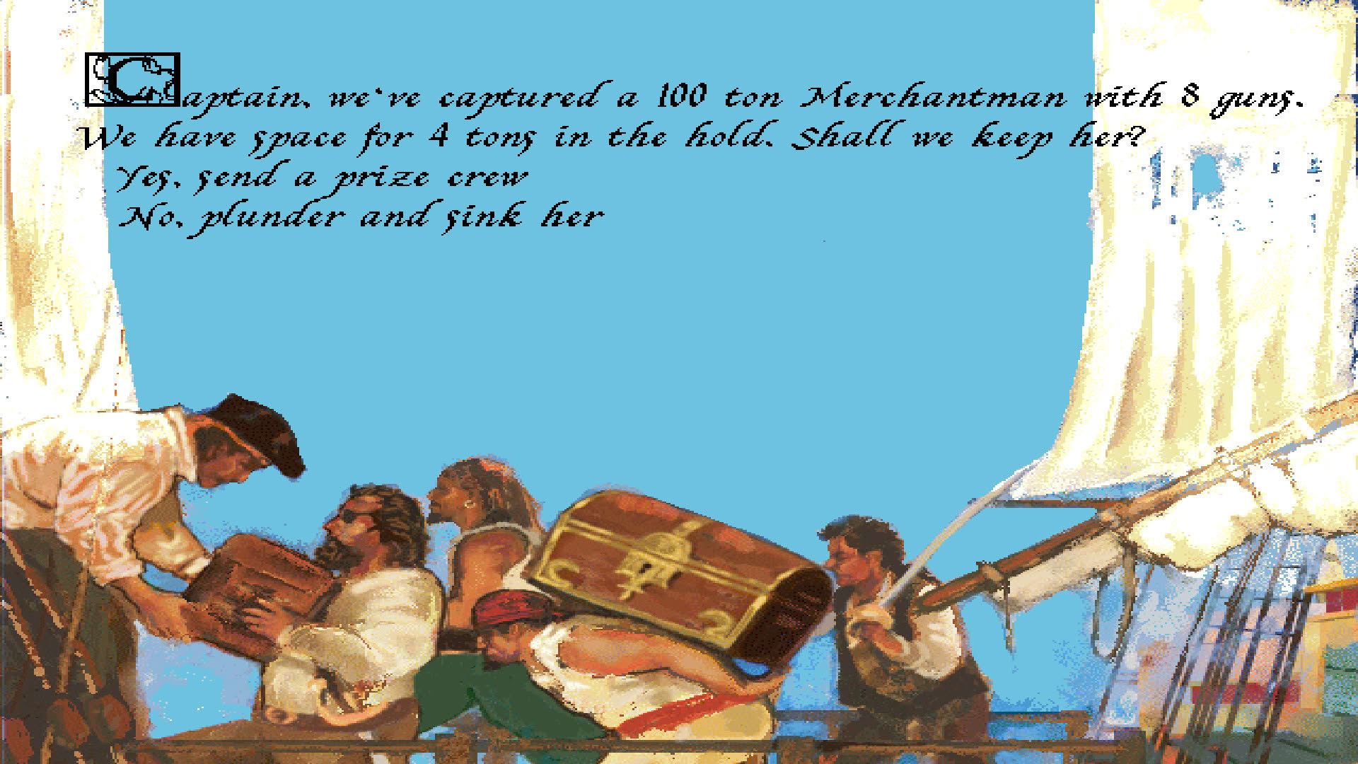 Screenshot for Sid Meier's Pirates!