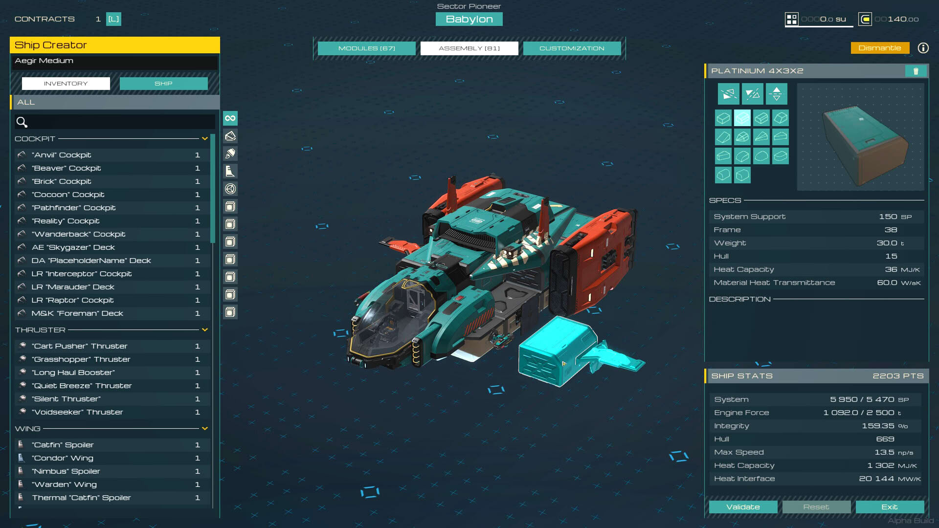 Screenshot for SpaceCraft