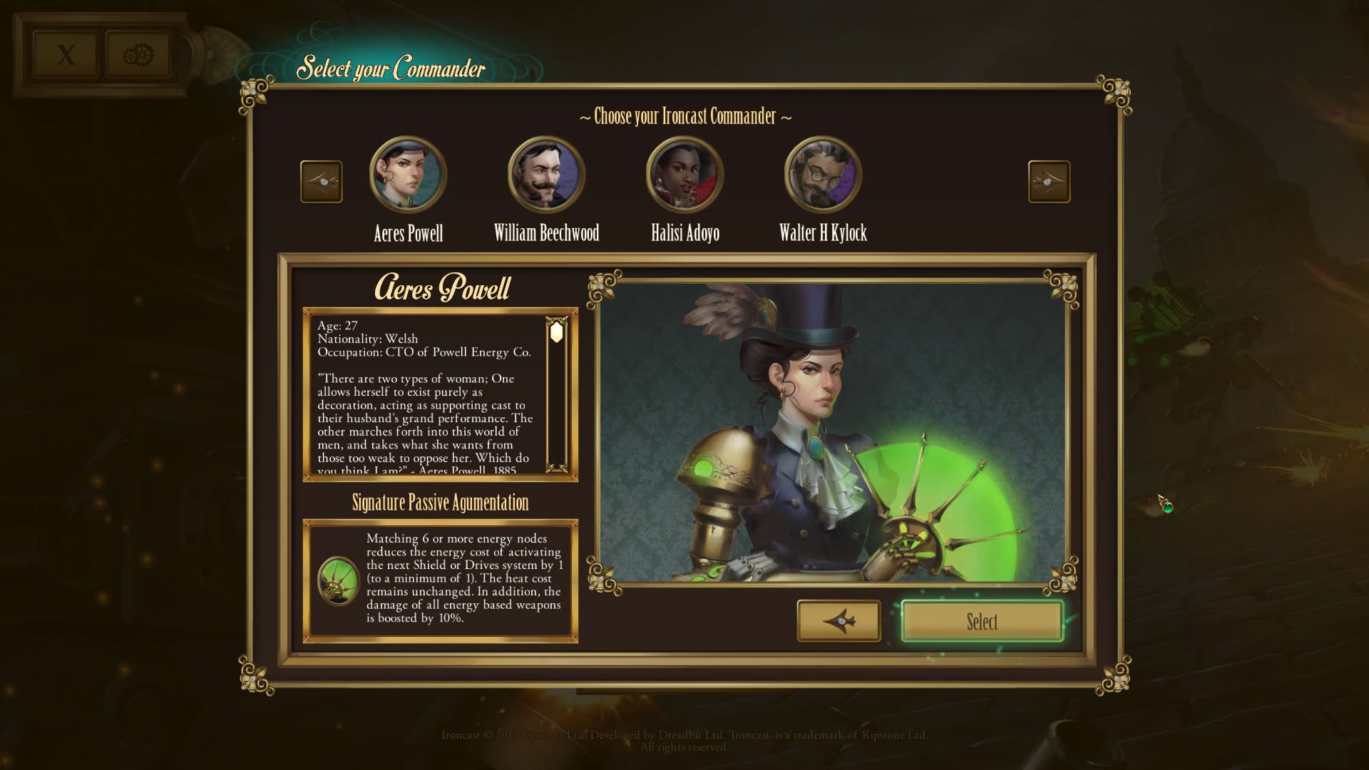 Screenshot for Ironcast