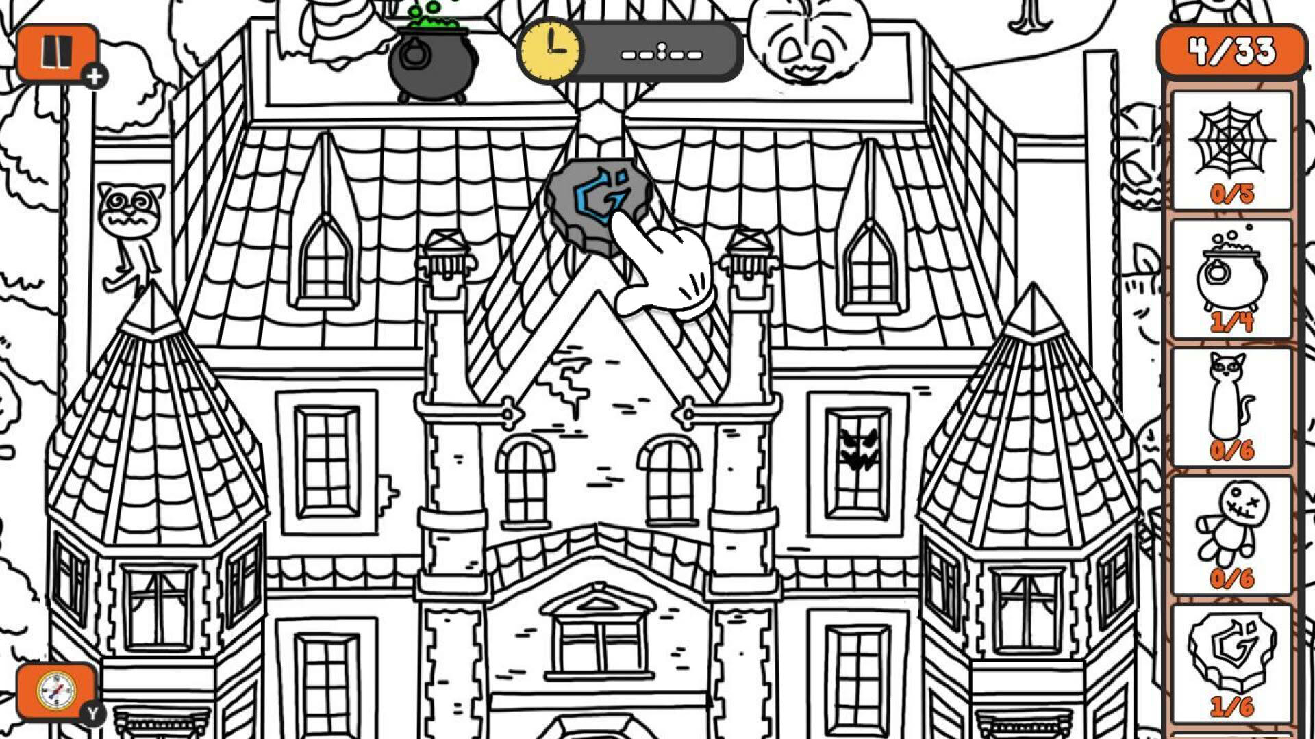 Screenshot for Doodle Hunt: Halloween Rush