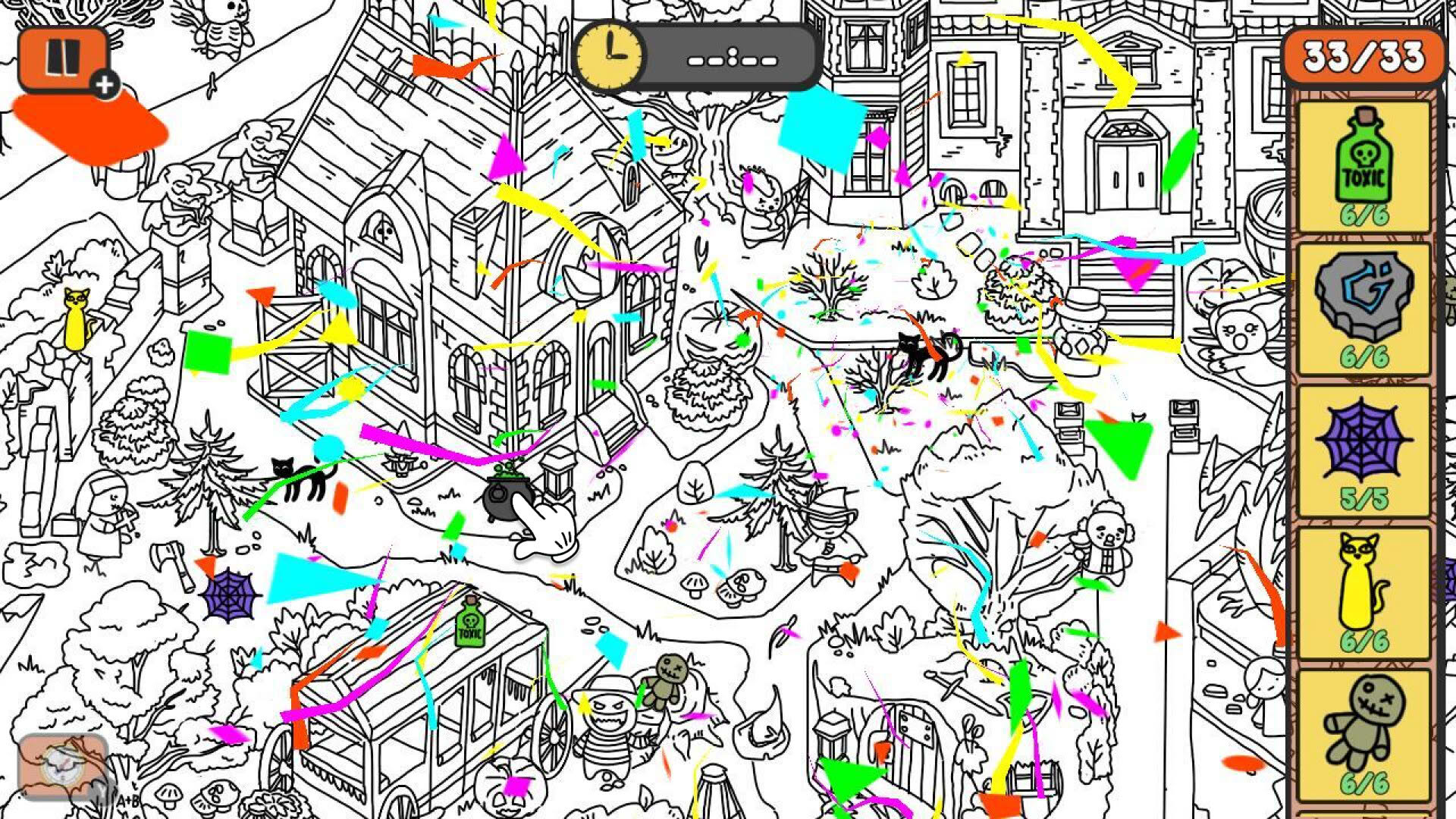 Screenshot for Doodle Hunt: Halloween Rush