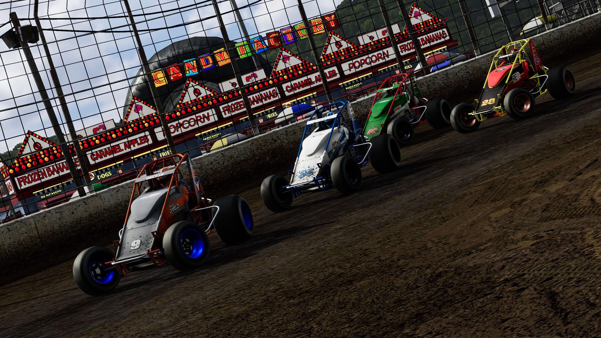 Screenshot for World of Outlaws: Dirt Racing 24