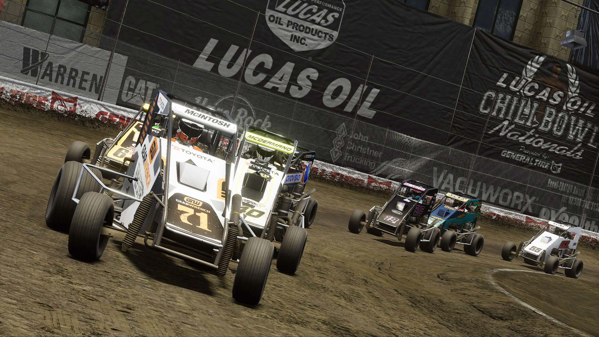 Screenshot for World of Outlaws: Dirt Racing 24