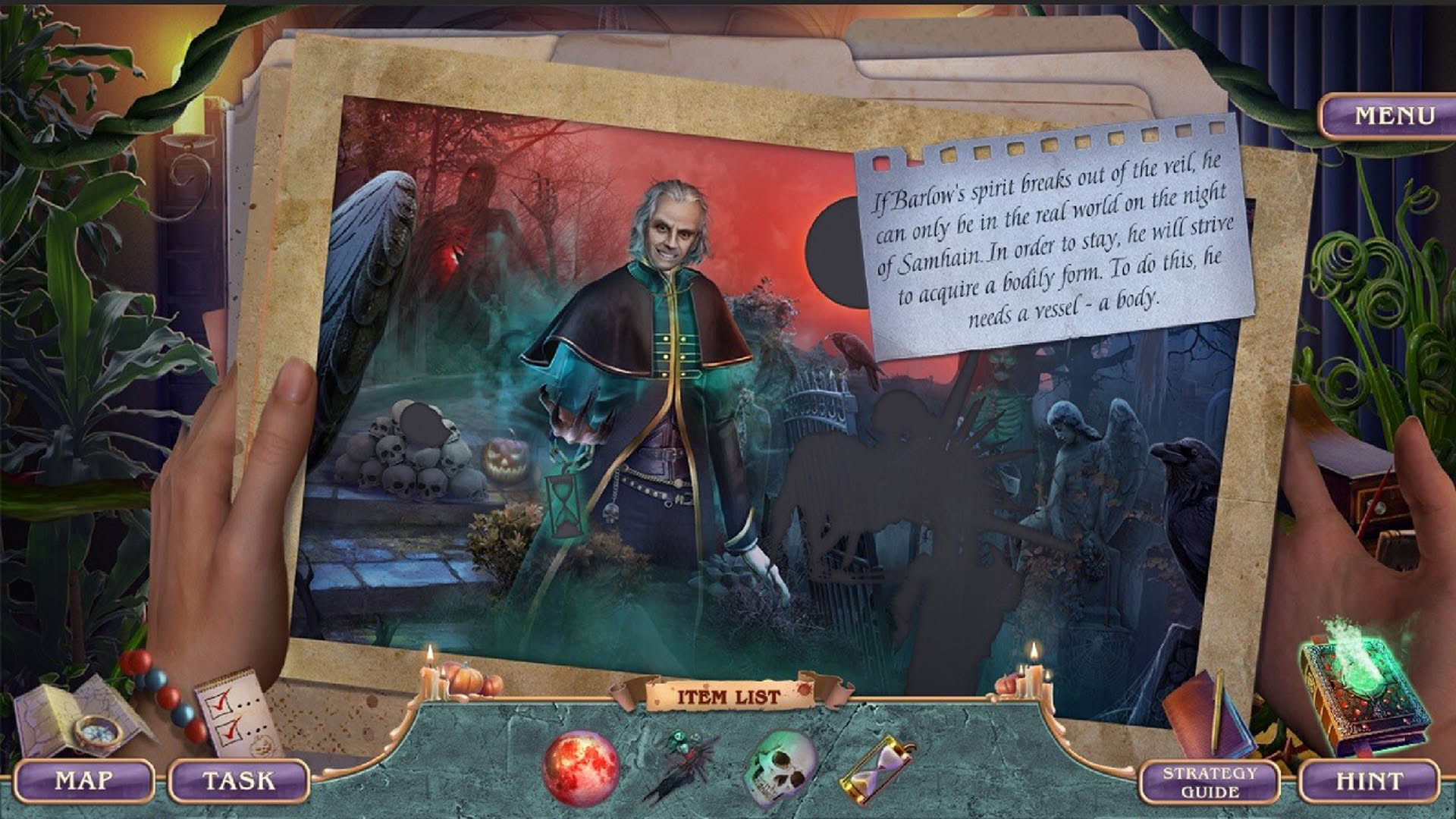 Screenshot for Halloween Stories: Written in Blood - Collector's Edition