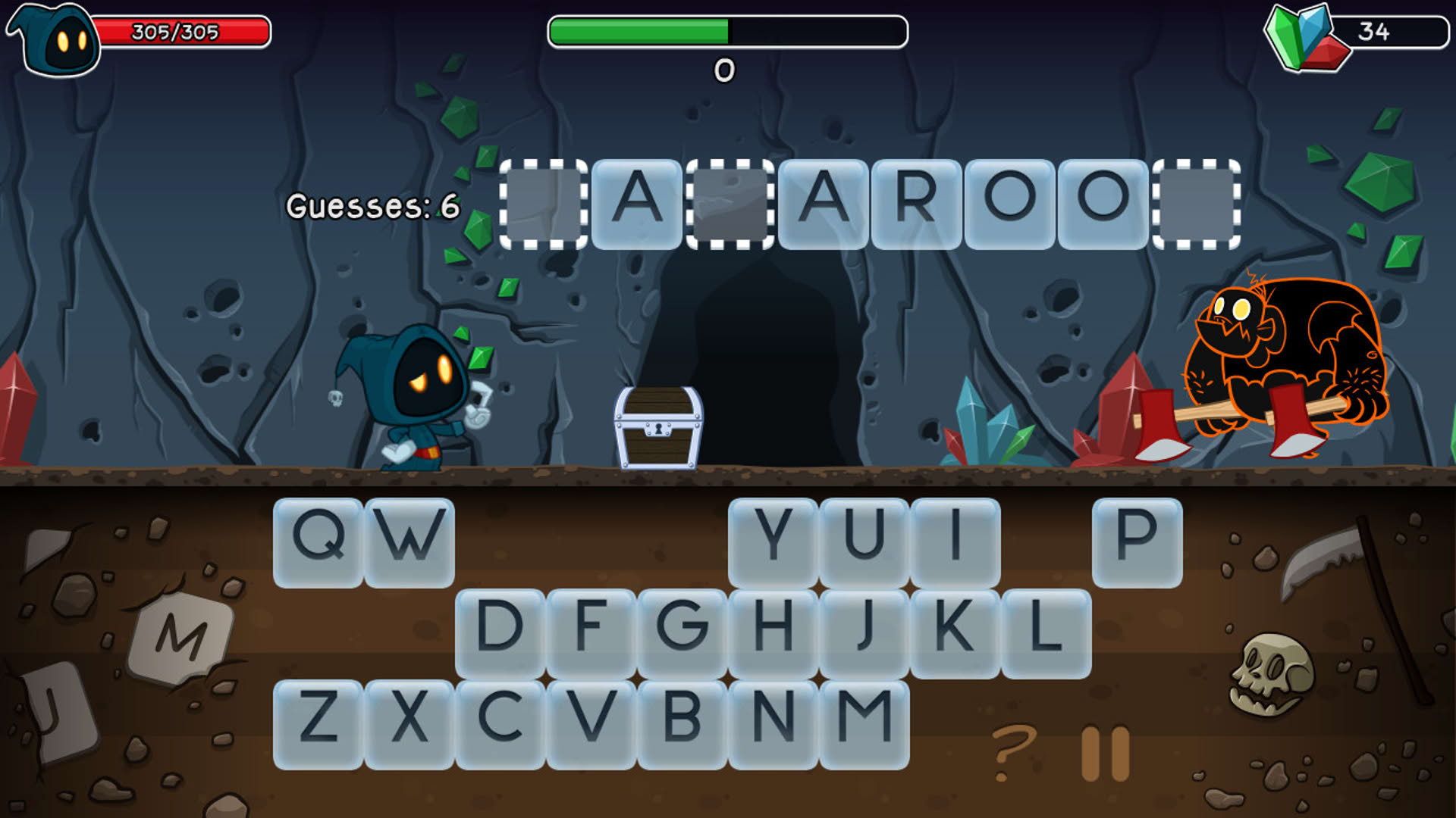 Screenshot for Letter Quest: Grimm's Journey
