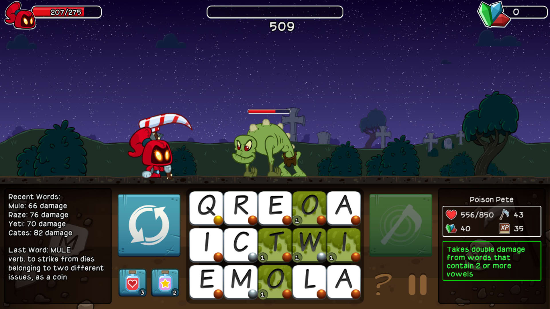 Screenshot for Letter Quest: Grimm's Journey