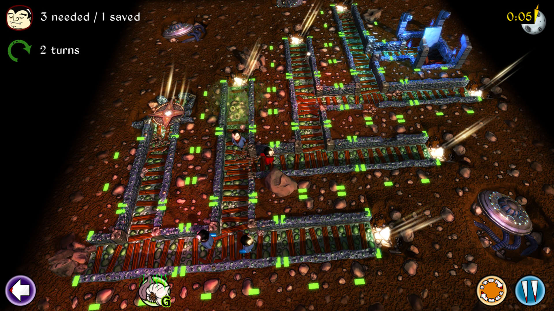Screenshot for Vampires: Guide Them to Safety!