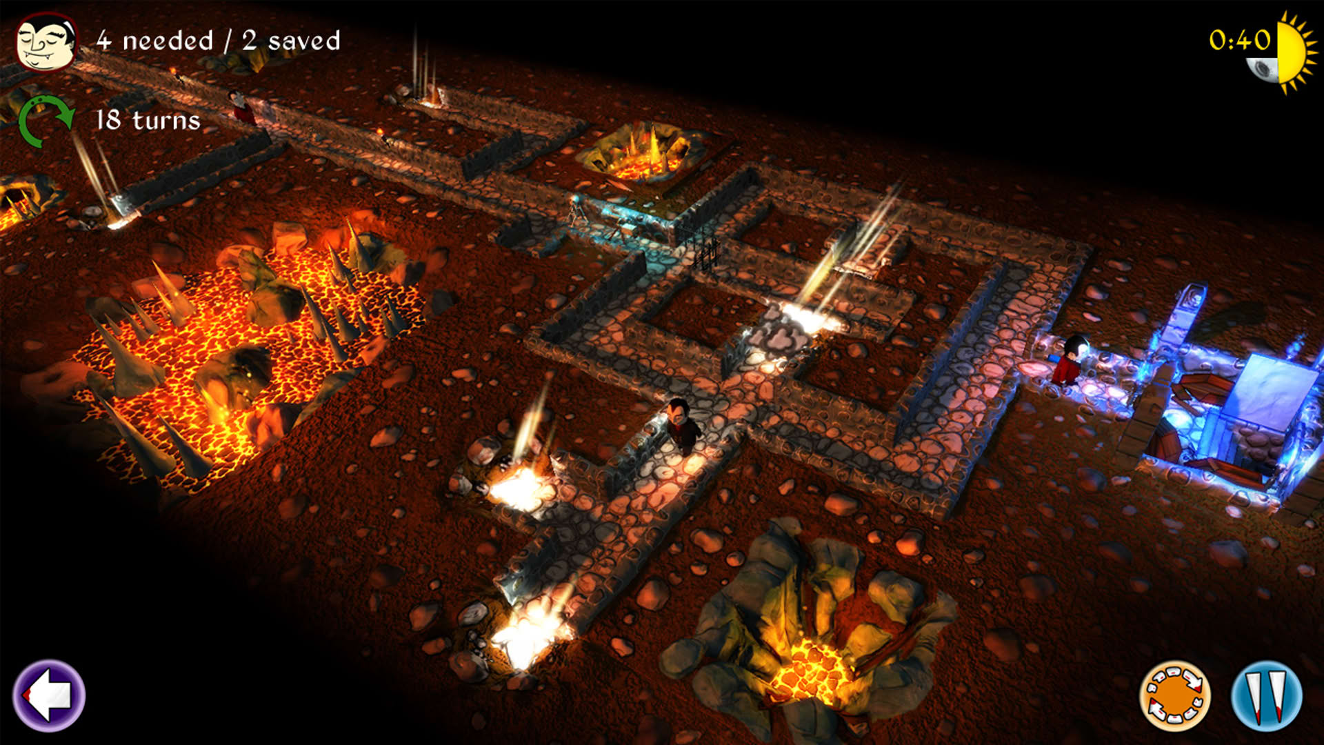 Screenshot for Vampires: Guide Them to Safety!