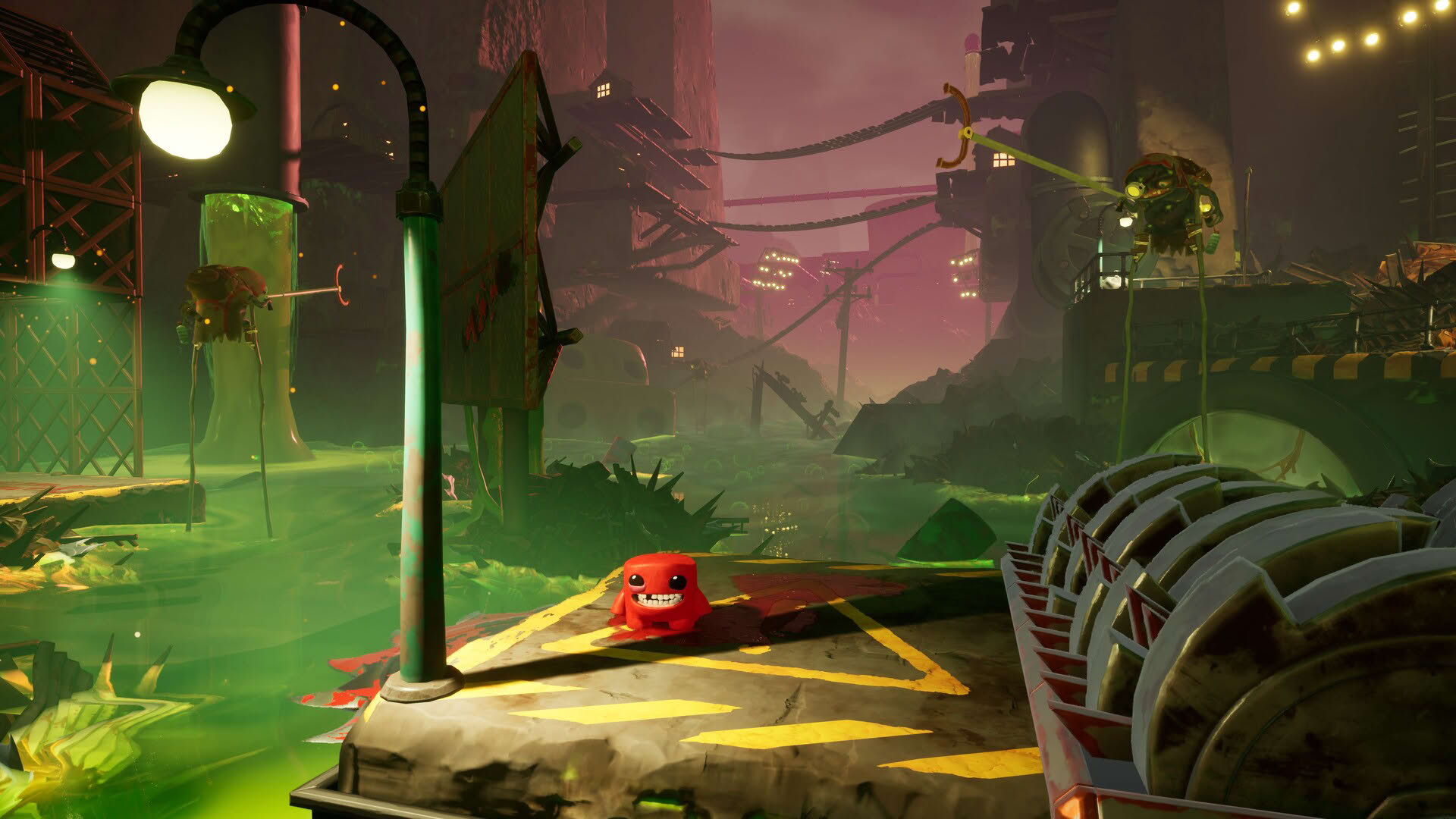 Screenshot for Super Meat Boy 3D