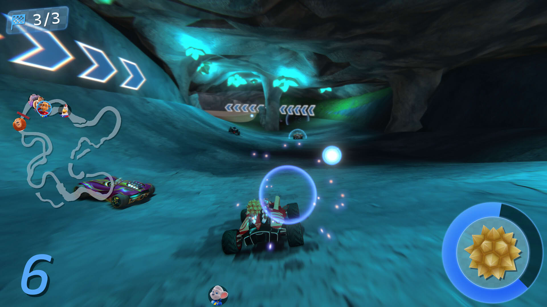 Screenshot for Ed & Edda: Grand Prix – Racing Champions