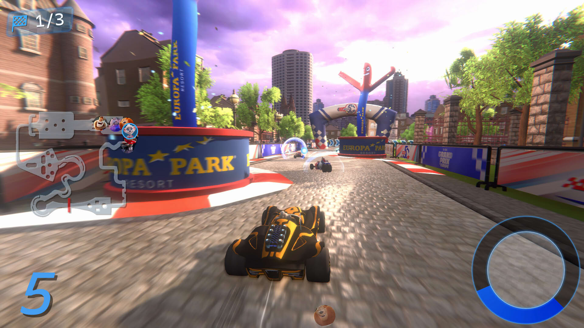 Screenshot for Ed & Edda: Grand Prix – Racing Champions