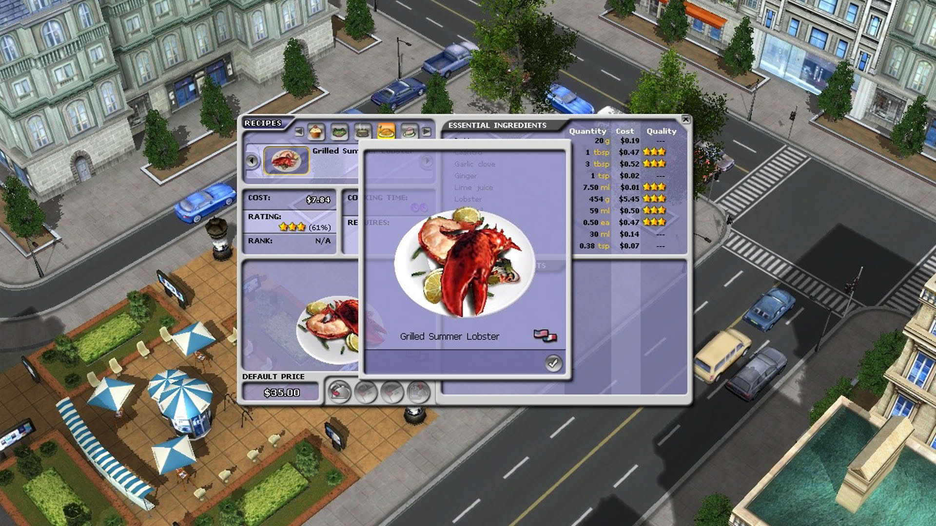 Screenshot for Restaurant Empire II
