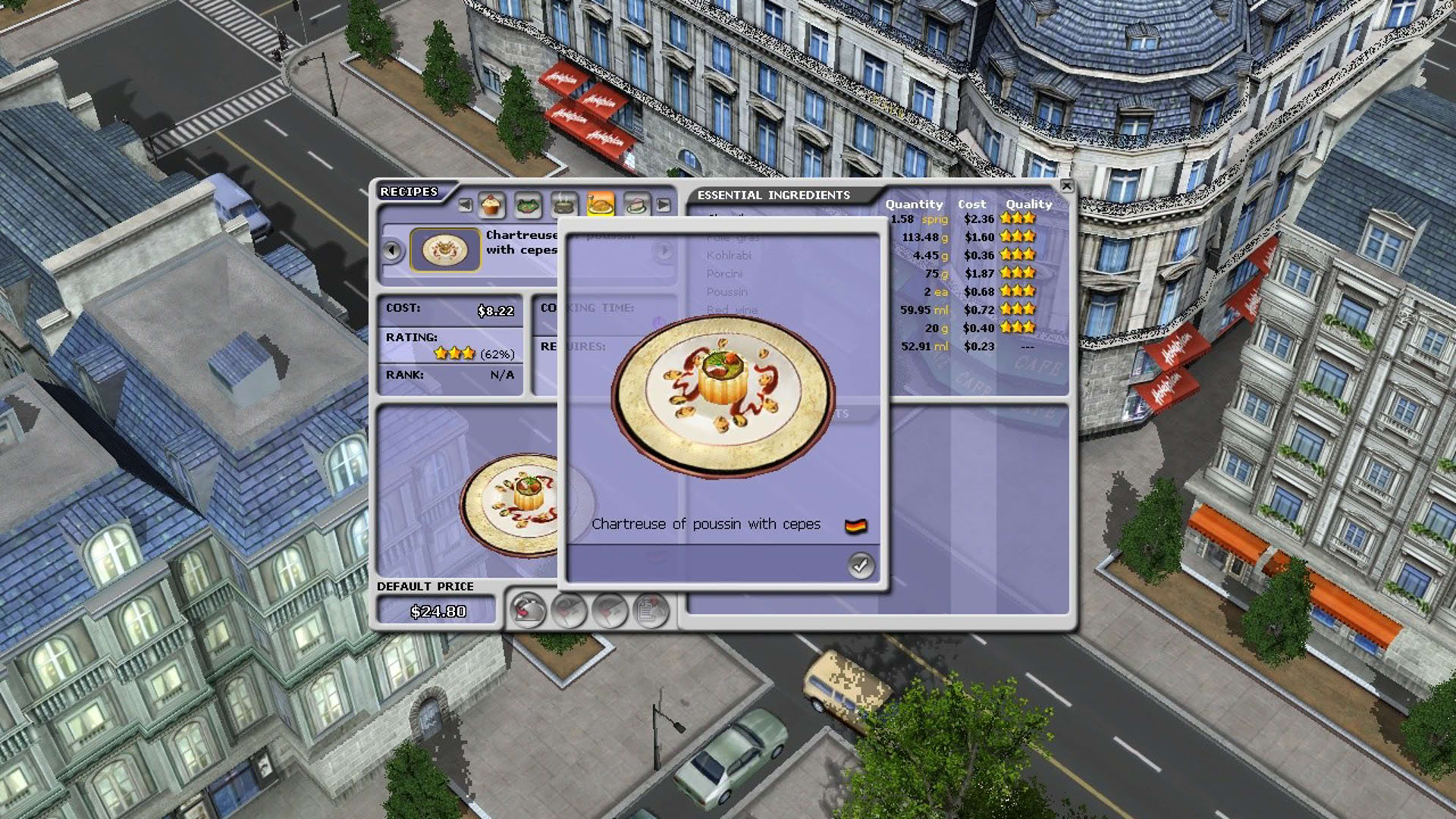 Screenshot for Restaurant Empire II