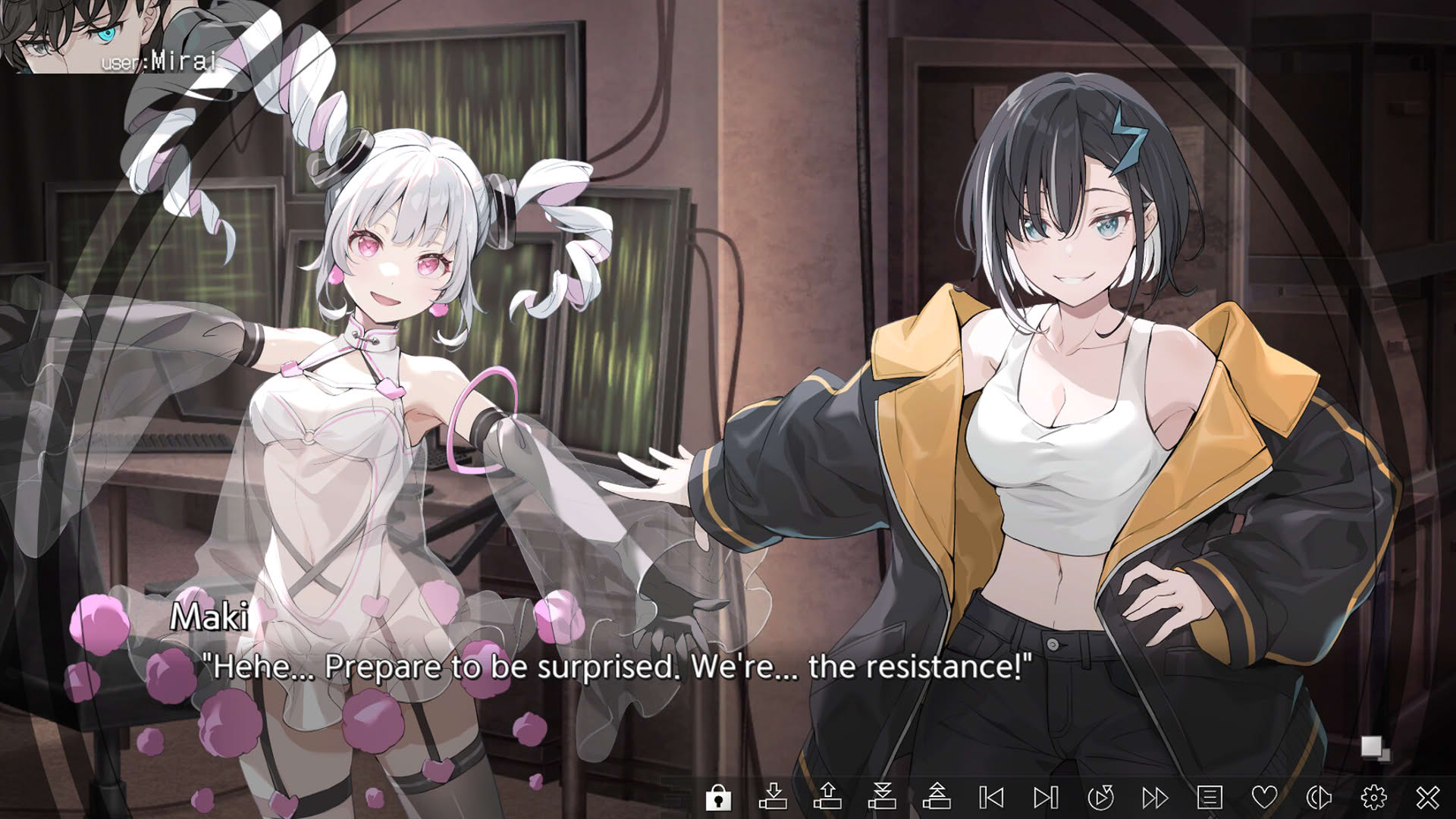 Screenshot for Virtual Girl @ World's End