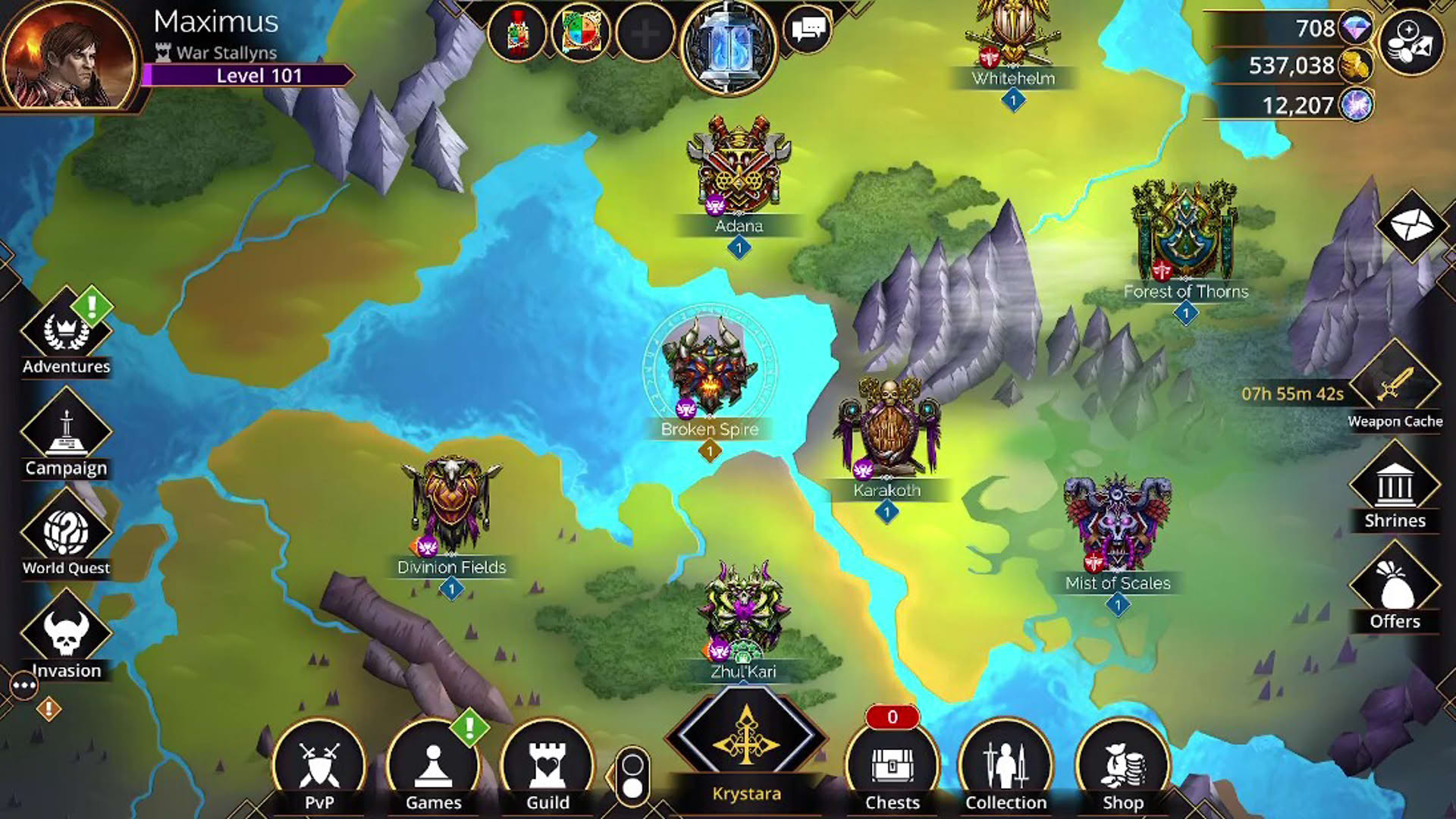 Screenshot for Gems of War