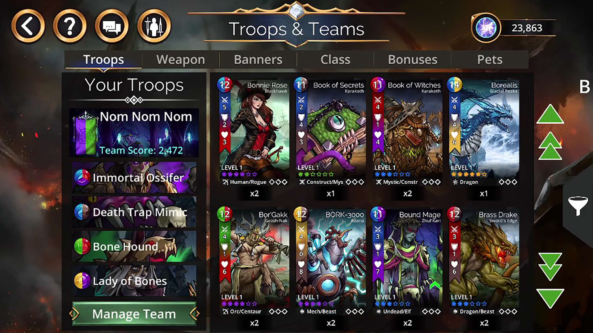 Screenshot for Gems of War