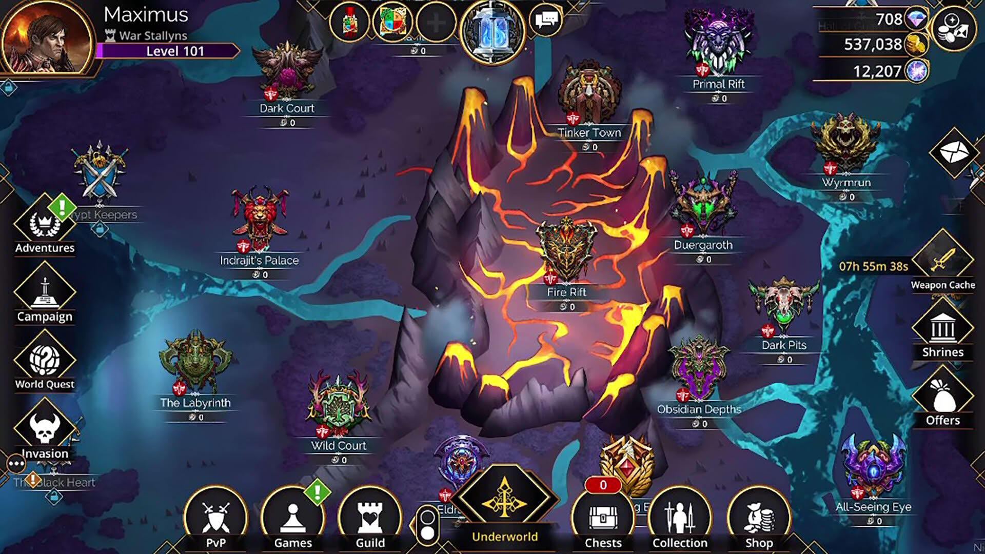 Screenshot for Gems of War