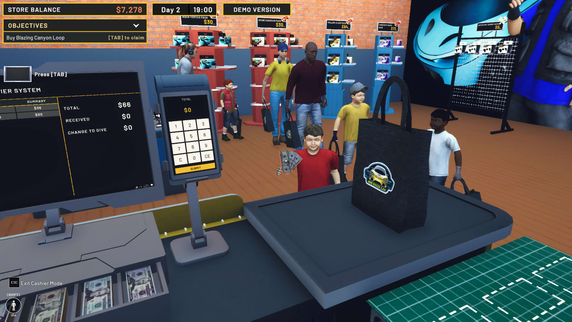 Screenshot for Mini Racer Car Shop Simulator