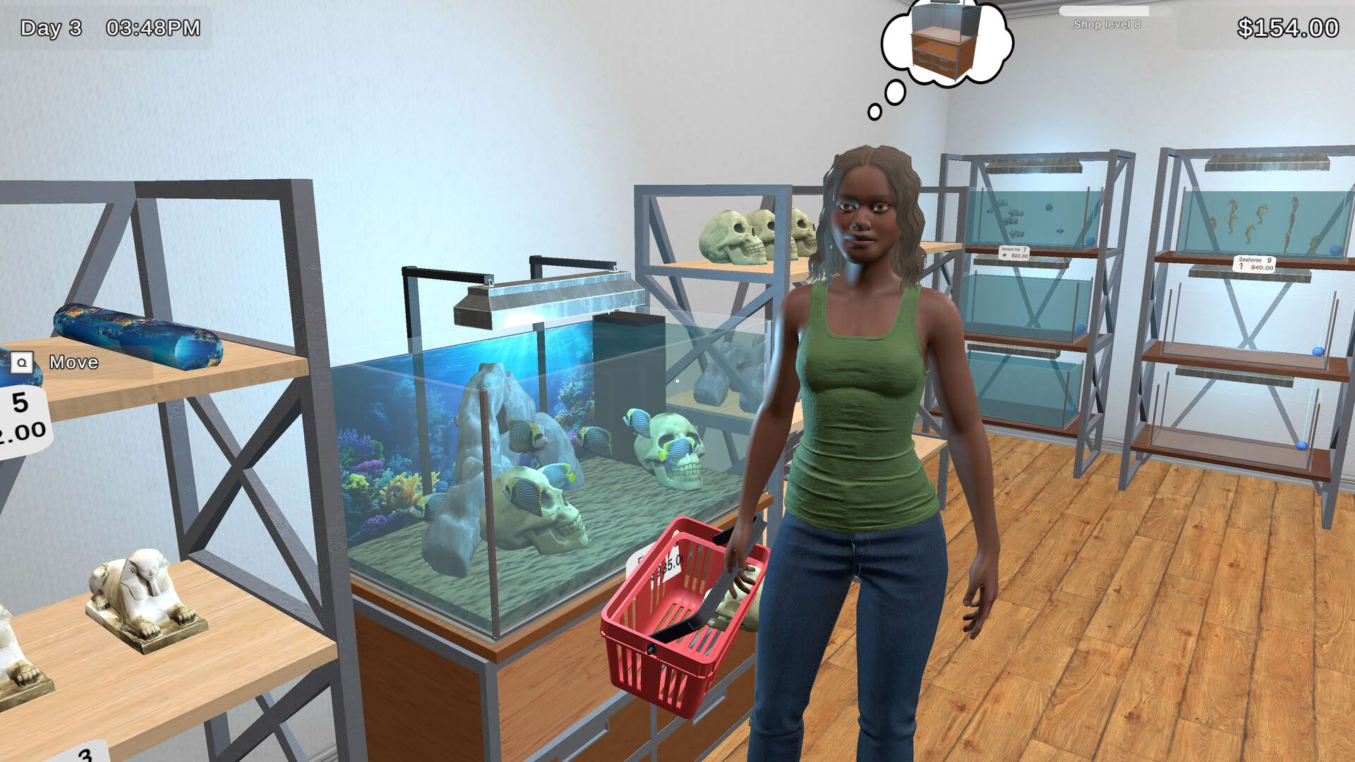 Screenshot for Fish Shop Simulator
