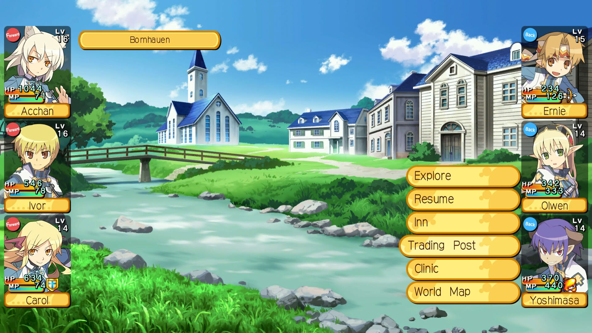 Screenshot for Class of Heroes 3: Remaster