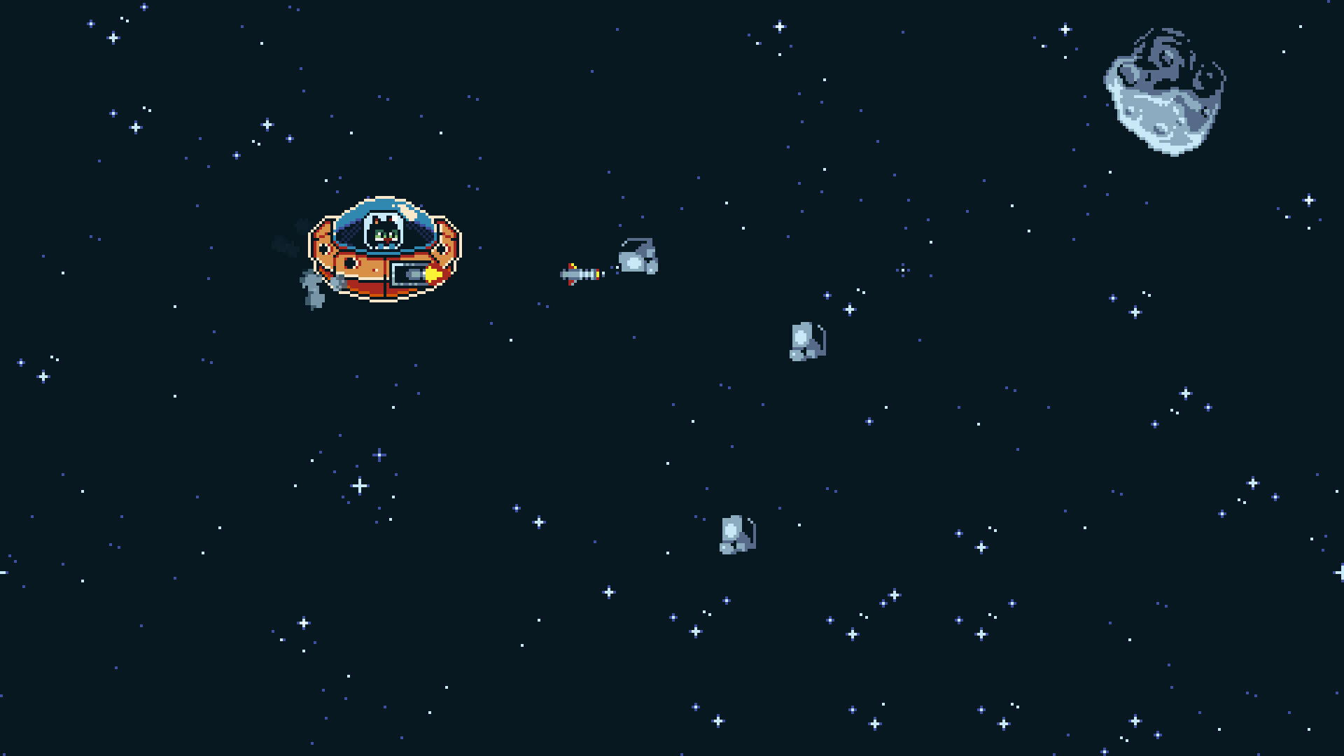 Screenshot for Alien Cat Story