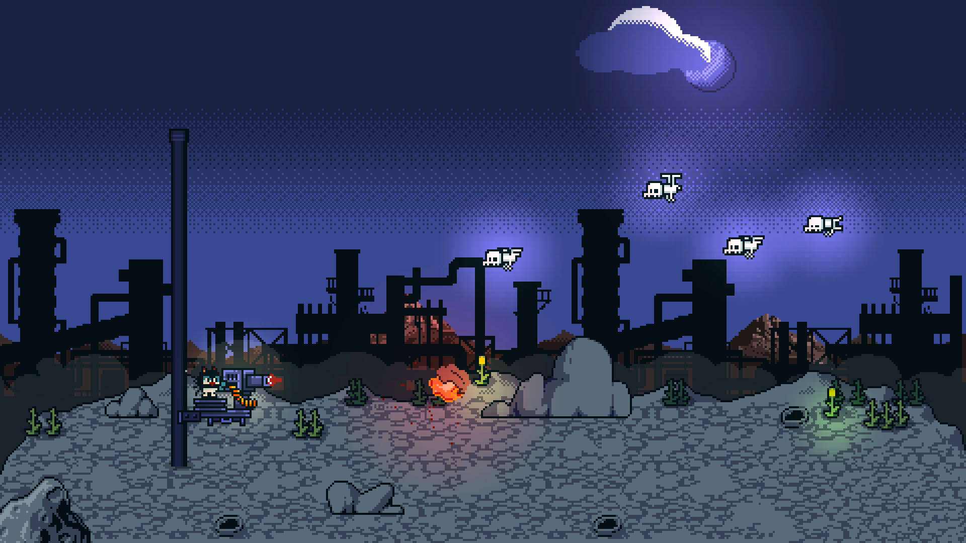 Screenshot for Alien Cat Story
