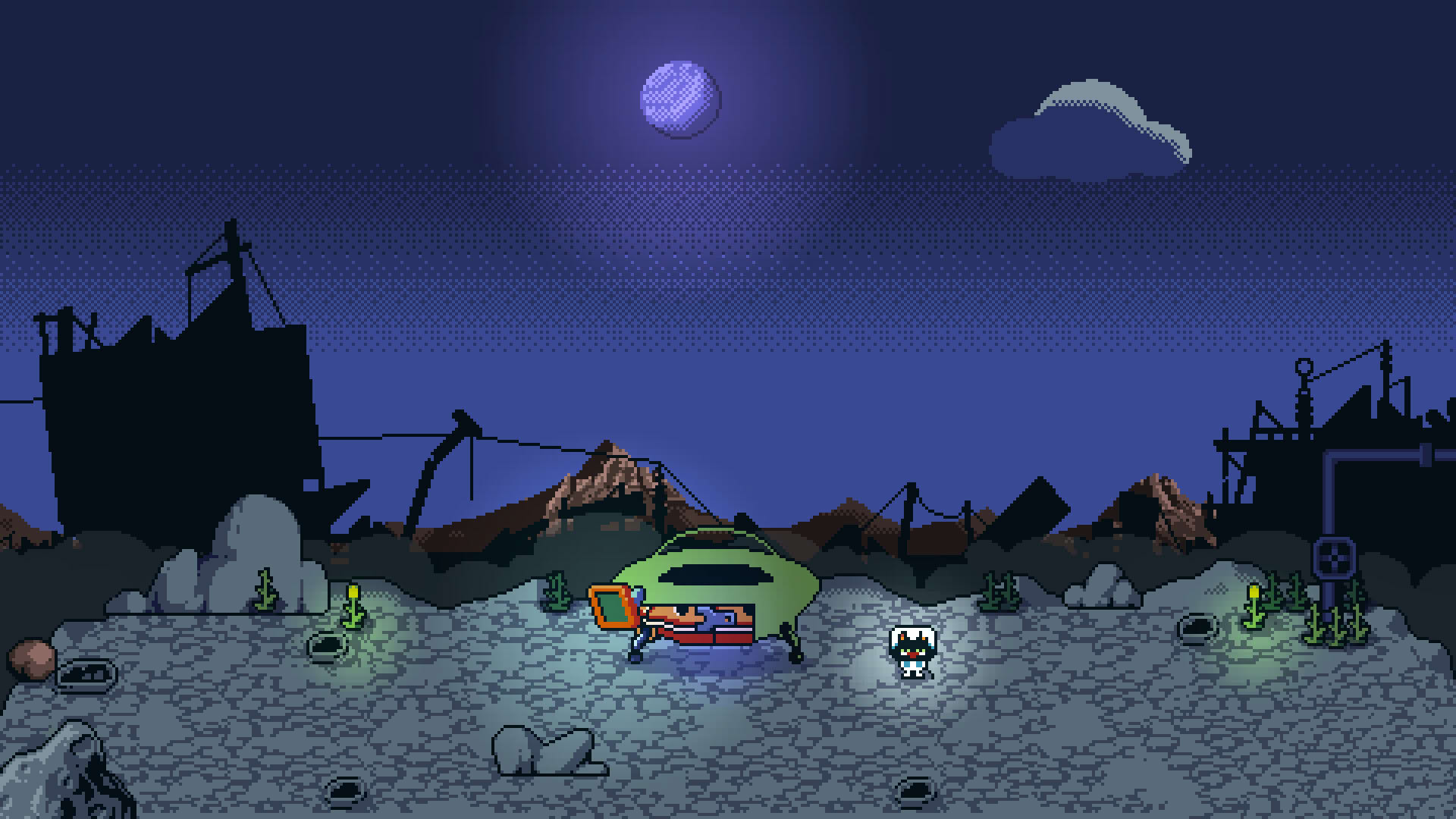 Screenshot for Alien Cat Story