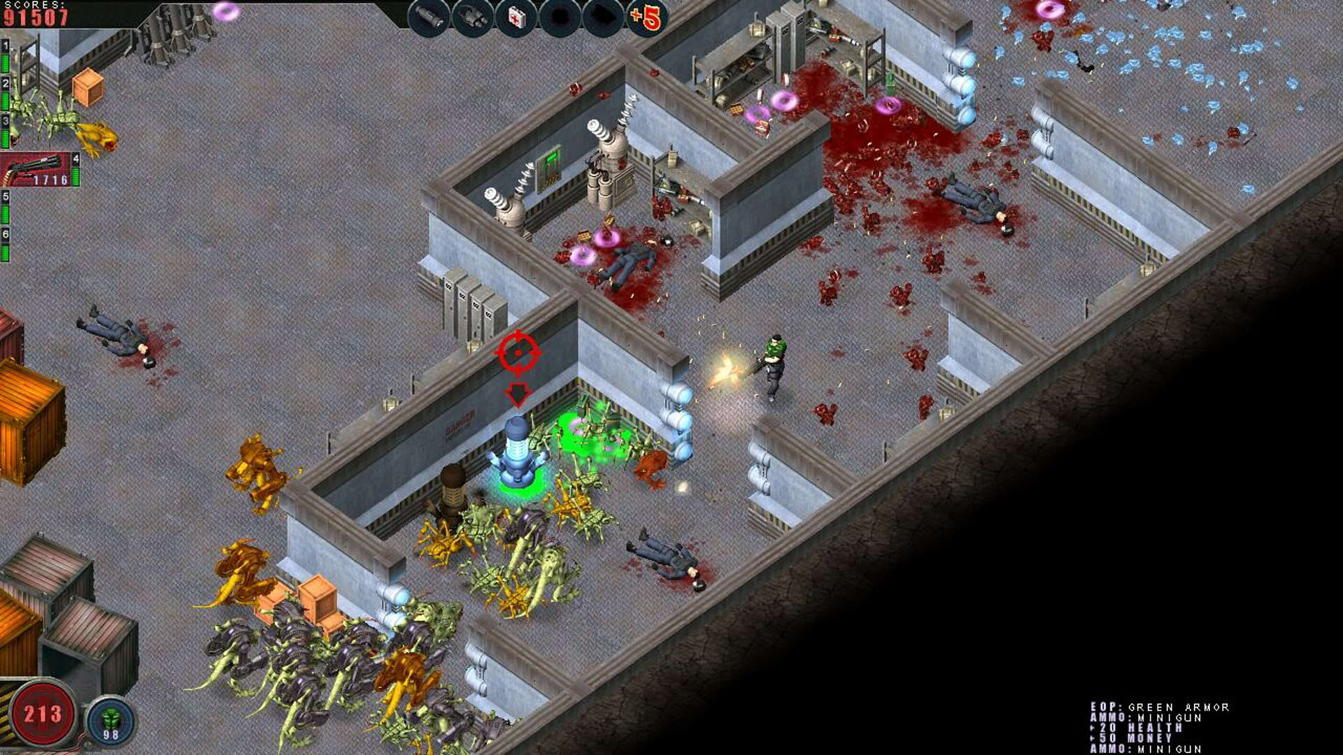Screenshot for Alien Shooter