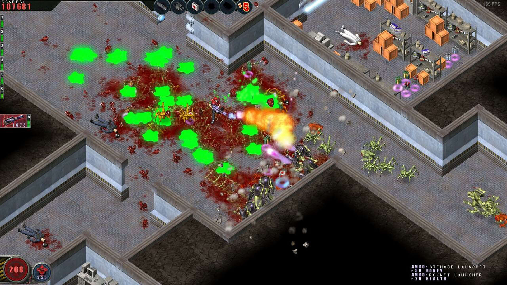 Screenshot for Alien Shooter