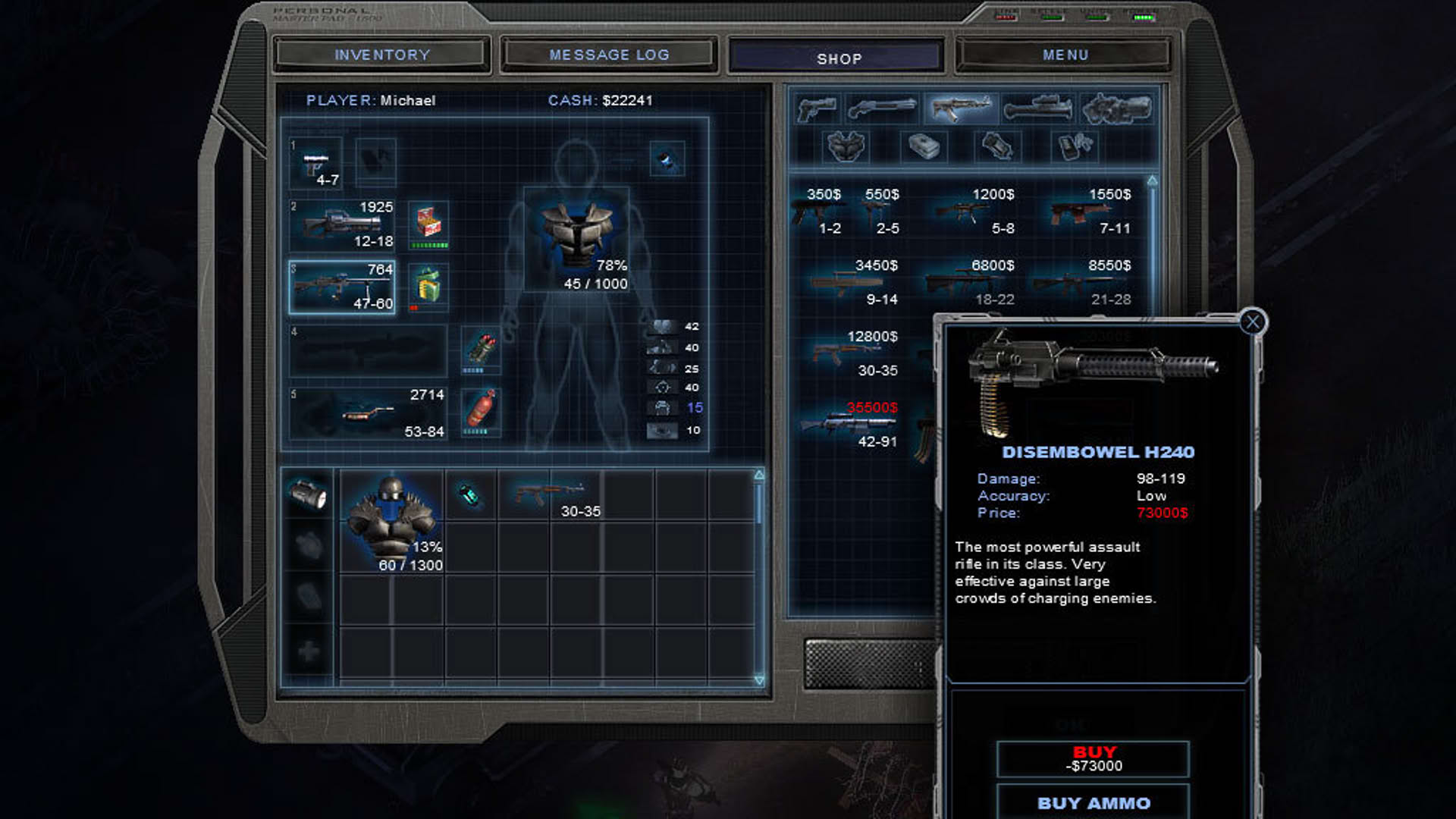 Screenshot for Alien Shooter 2: Reloaded