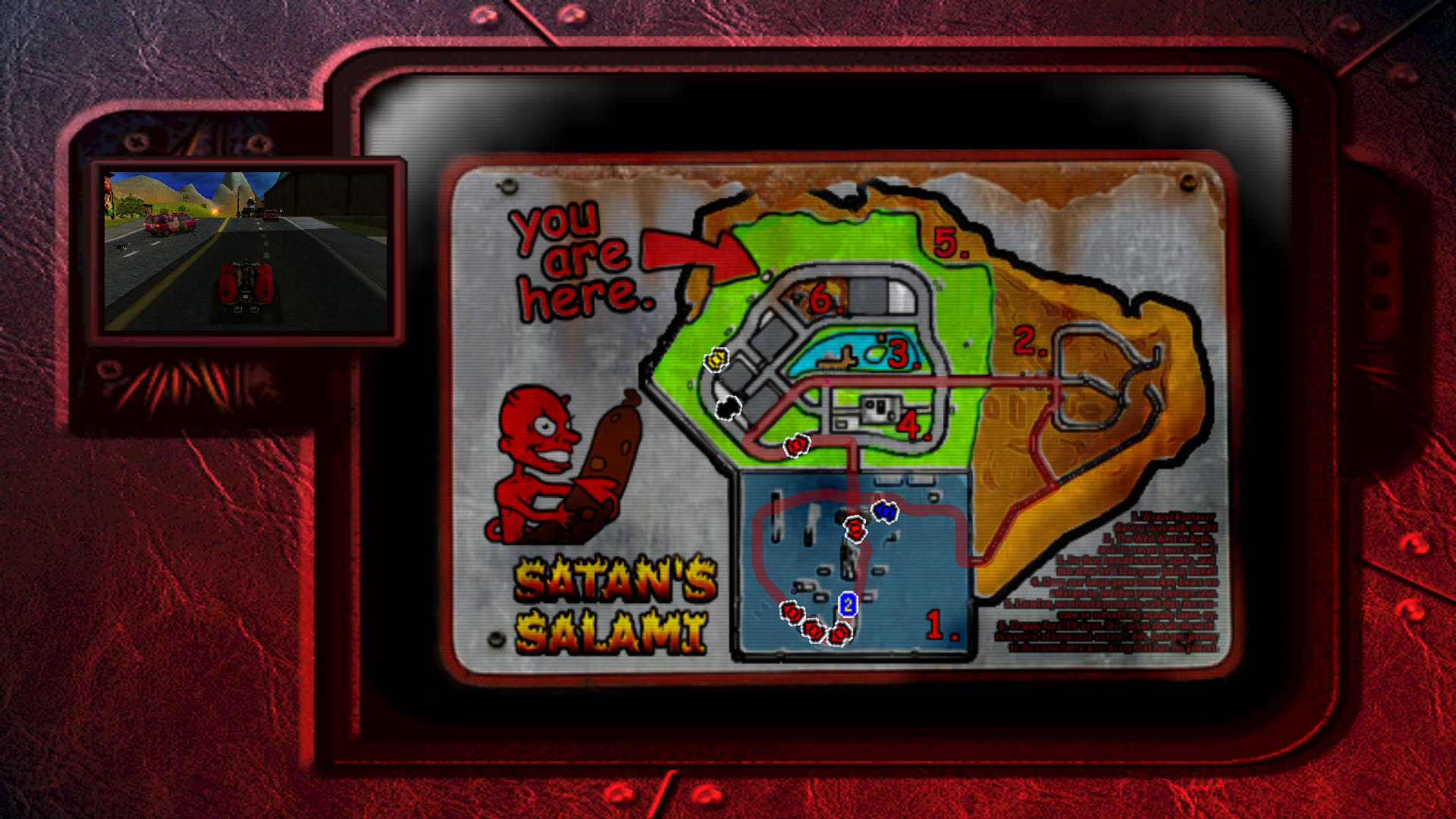 Screenshot for Carmageddon TDR 2000